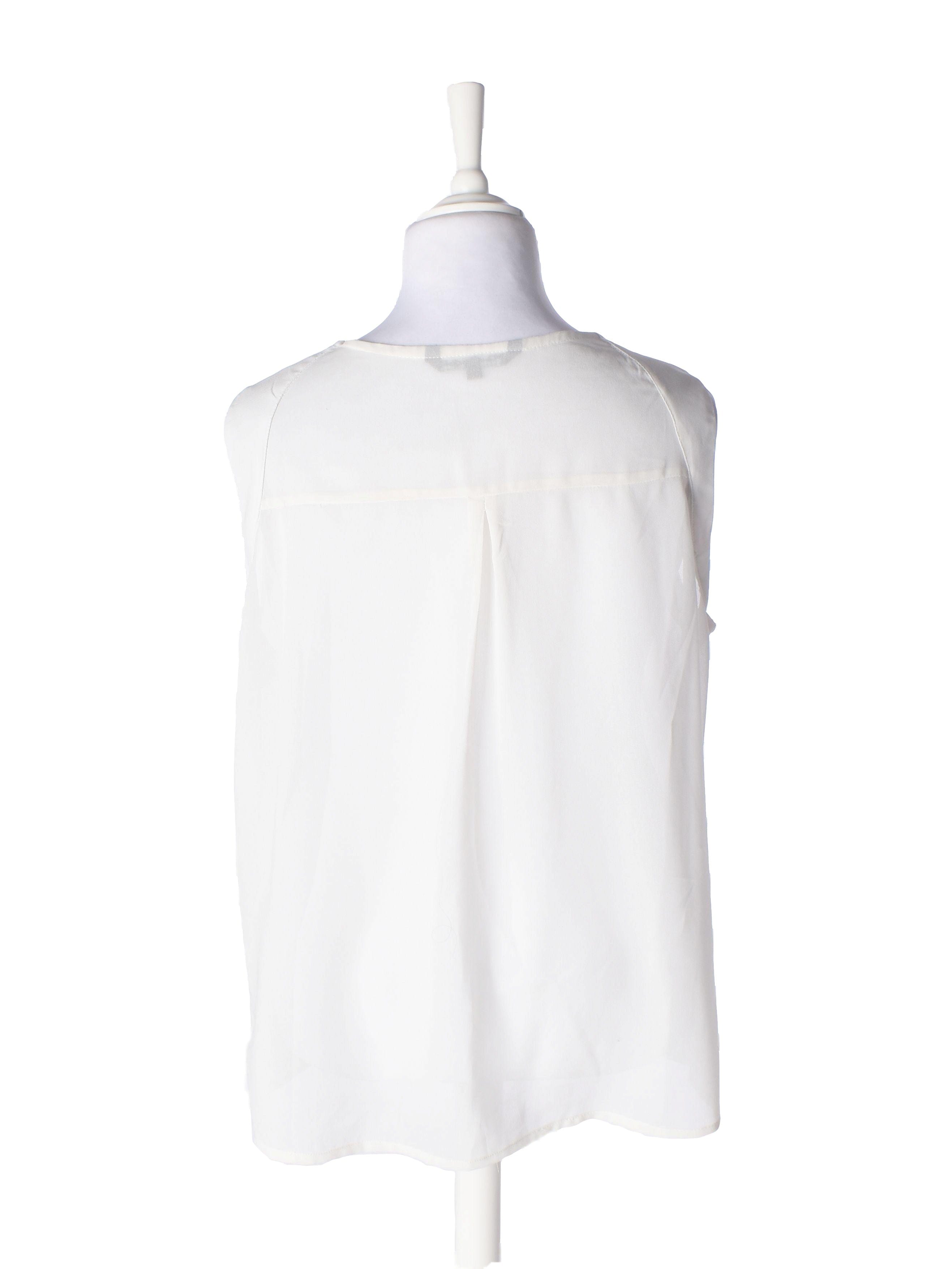 Rosesand Gold Top - 48 / Hvid / Kvinde - SassyLAB Secondhand