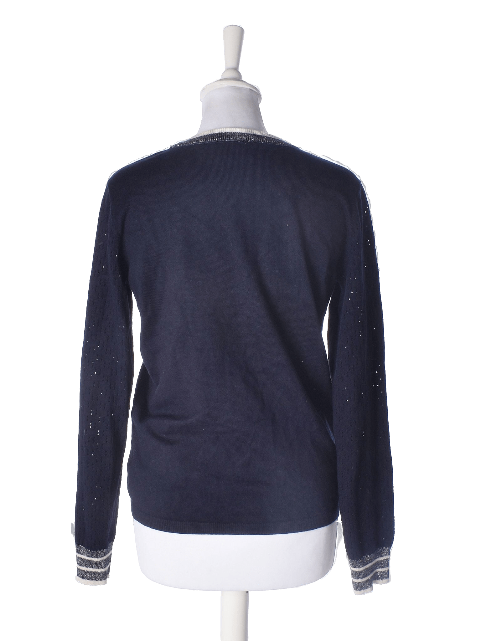 Saint Tropez Strik - S / Blå / Kvinde - SassyLAB Secondhand
