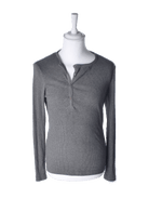 Samsøe Samsøe Bluse - M / Grå / Mand - SassyLAB Secondhand