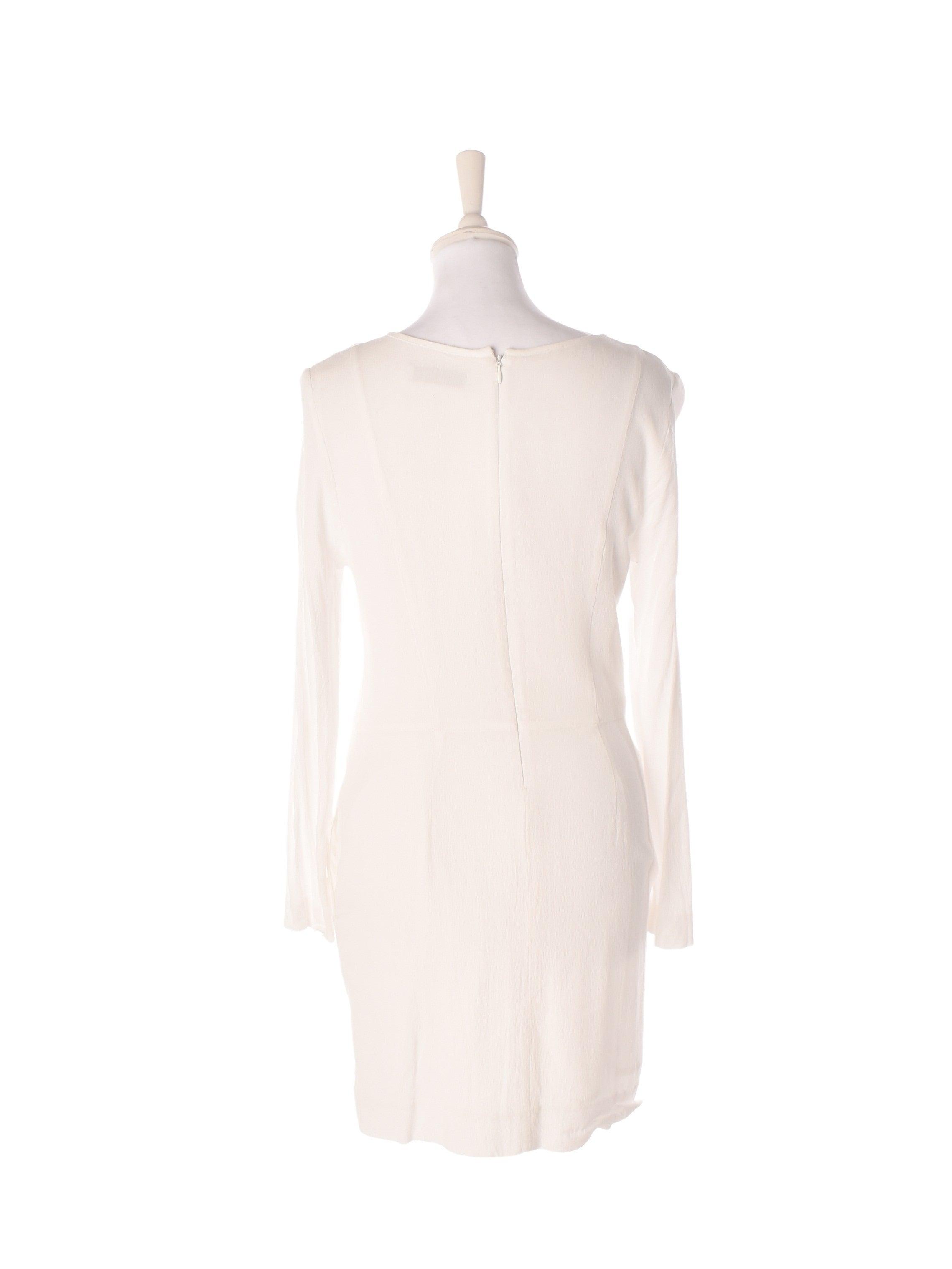 Samsøe Samsøe Kjole - S / Hvid / Kvinde - SassyLAB Secondhand