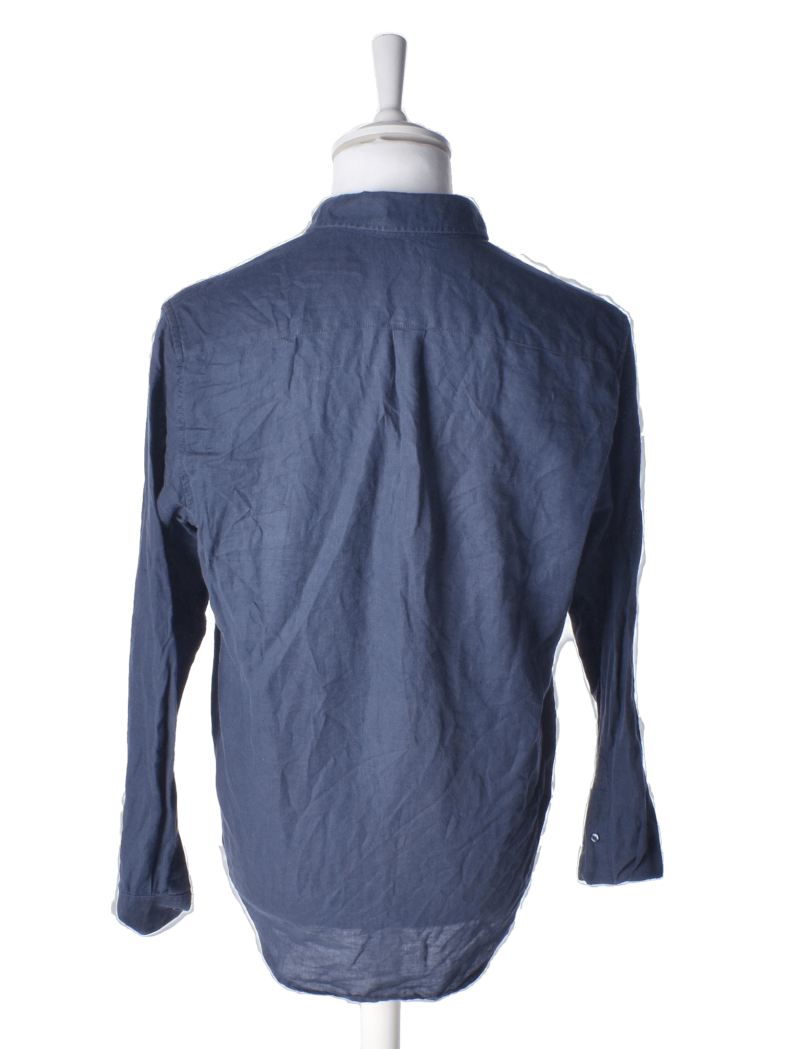 Samsøe Samsøe Skjorte - S / Blå / Mand - SassyLAB Secondhand