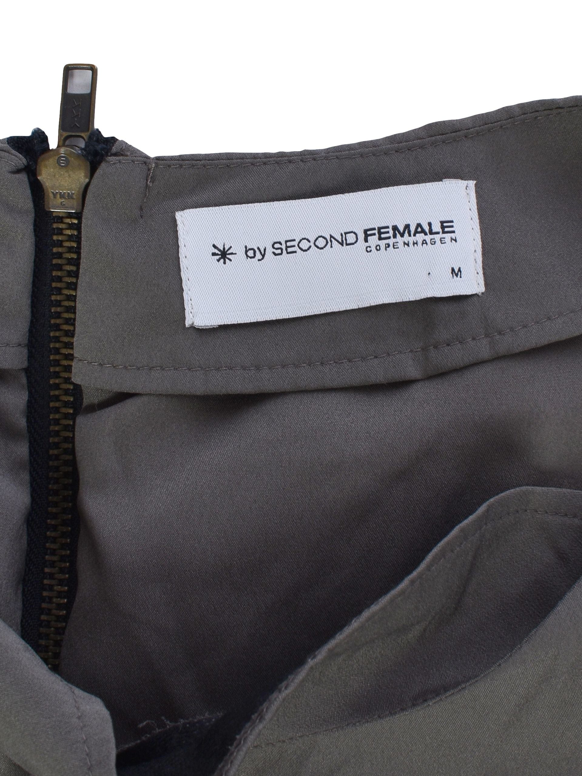 Second Female Kjole - M / Grå / Kvinde - SassyLAB Secondhand