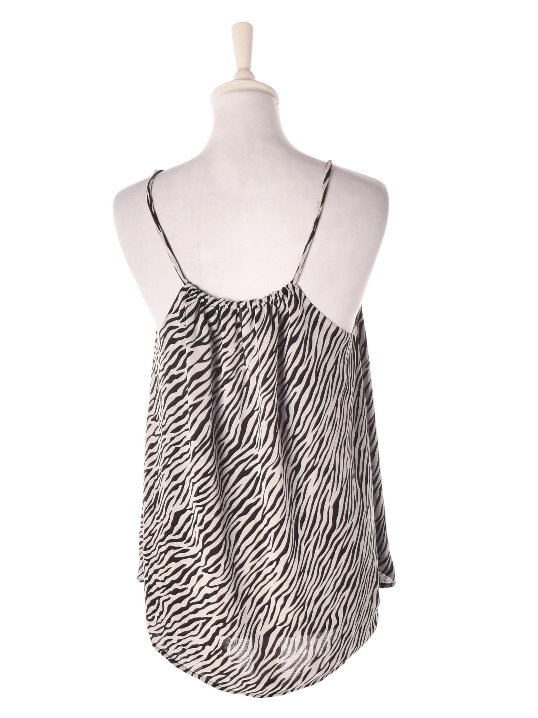 Second Female Top - S / Dyreprint / Kvinde - SassyLAB Secondhand