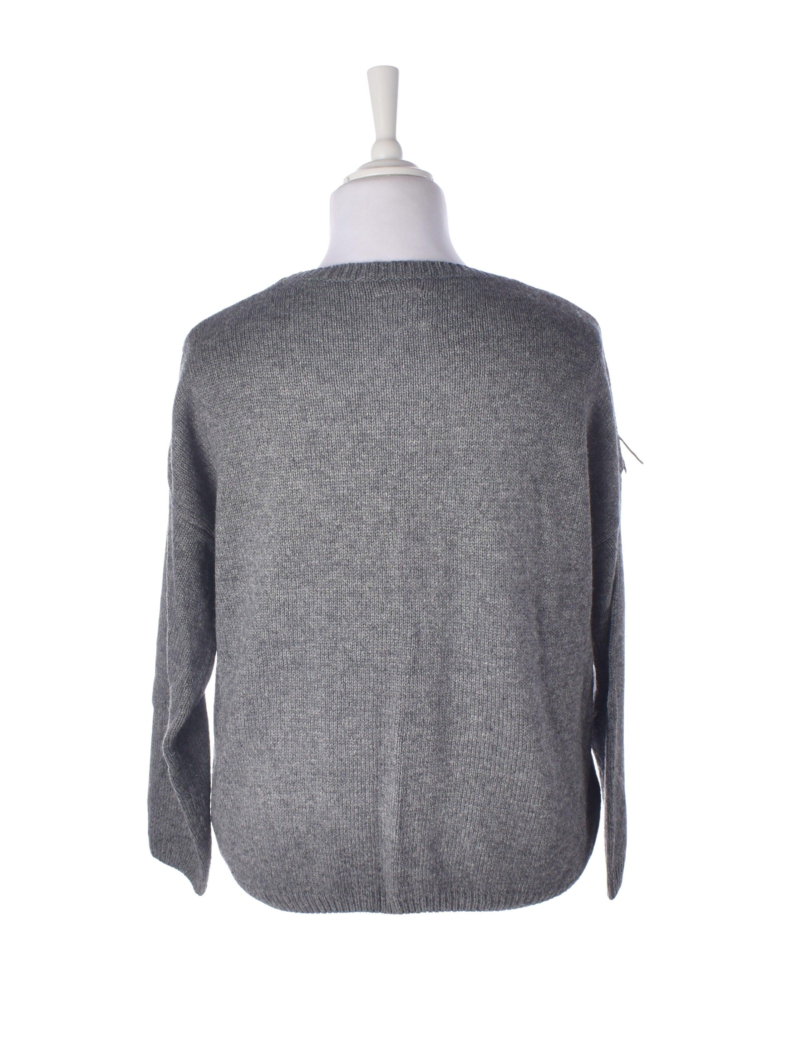 Selected Femme Sweater - L / Grå / Kvinde - SassyLAB Secondhand