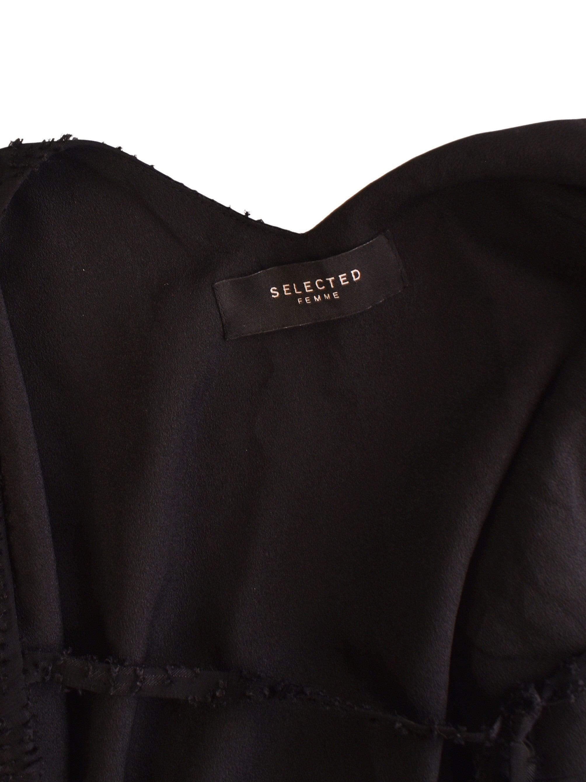 Selected Kjole - 38 / Sort / Kvinde - SassyLAB Secondhand