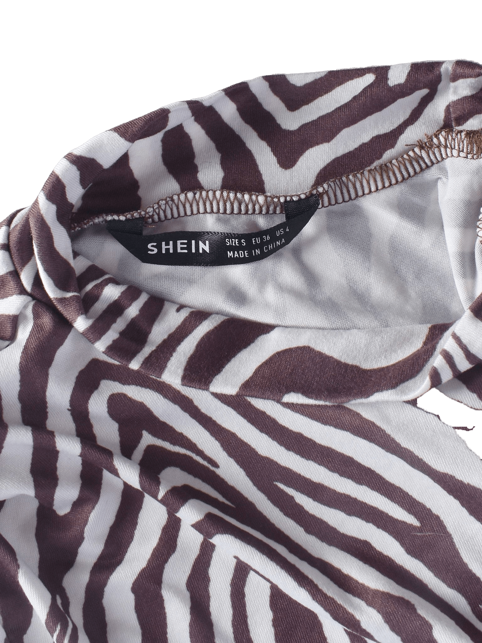 Shein Top - S / Brun / Kvinde - SassyLAB Secondhand