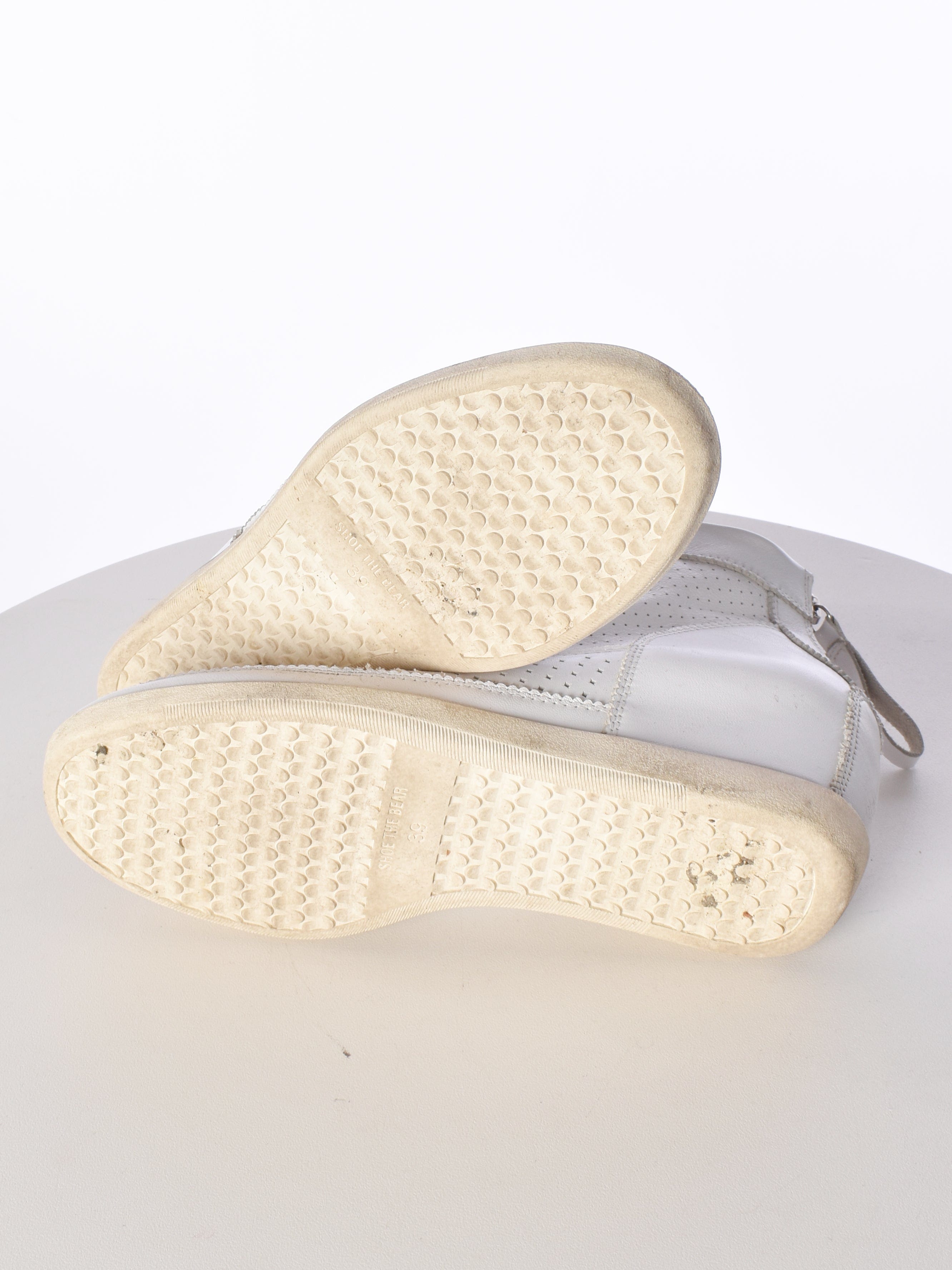 Shoe the Bear Kilehæl - 39 / Hvid / Kvinde - SassyLAB Secondhand