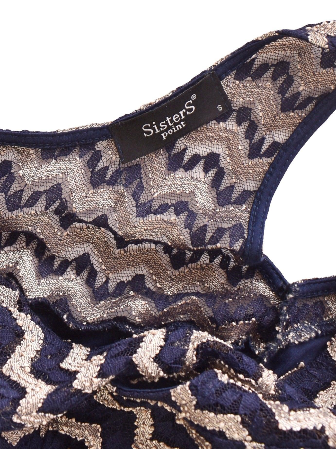 Sisters Point Kjole - S / Blå / Kvinde - SassyLAB Secondhand