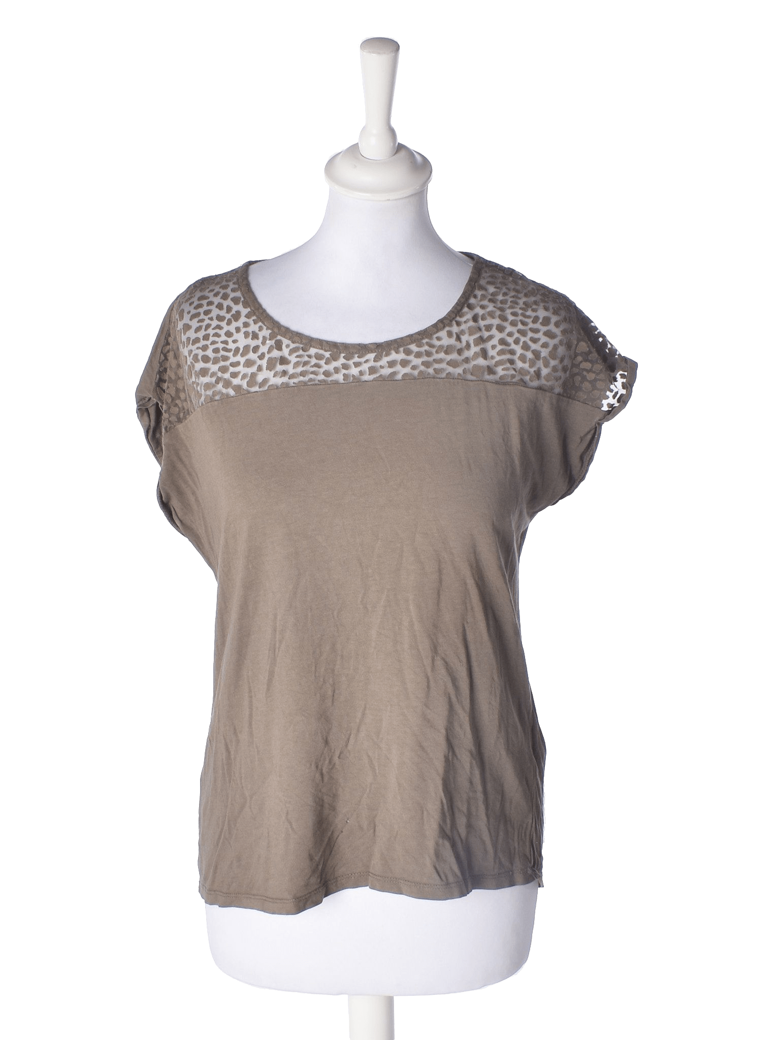 Soyaconcept T-Shirt - S / Grøn / Kvinde - SassyLAB Secondhand