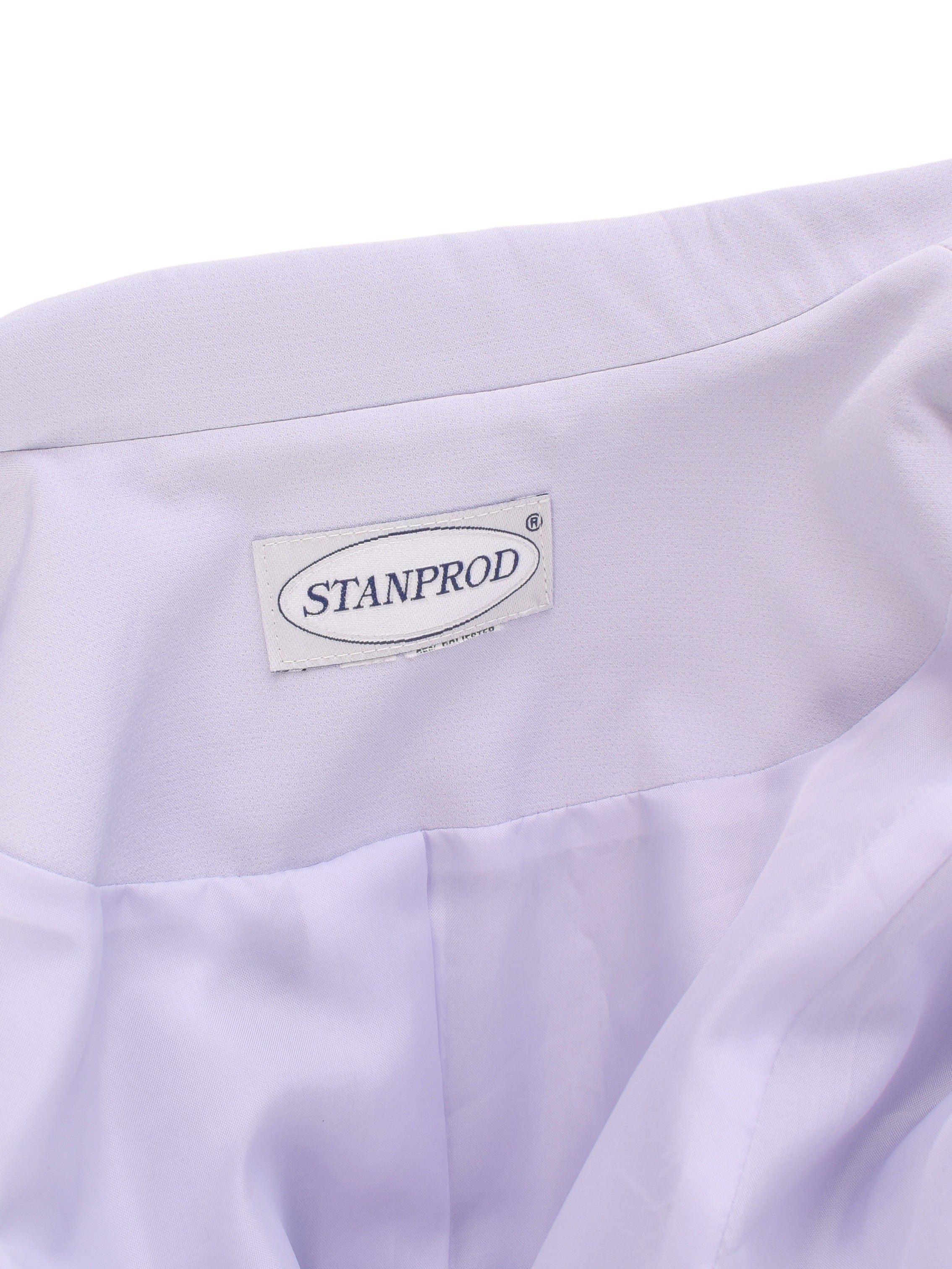 Stanprod Blazer - XL / Lilla / Kvinde - SassyLAB Secondhand