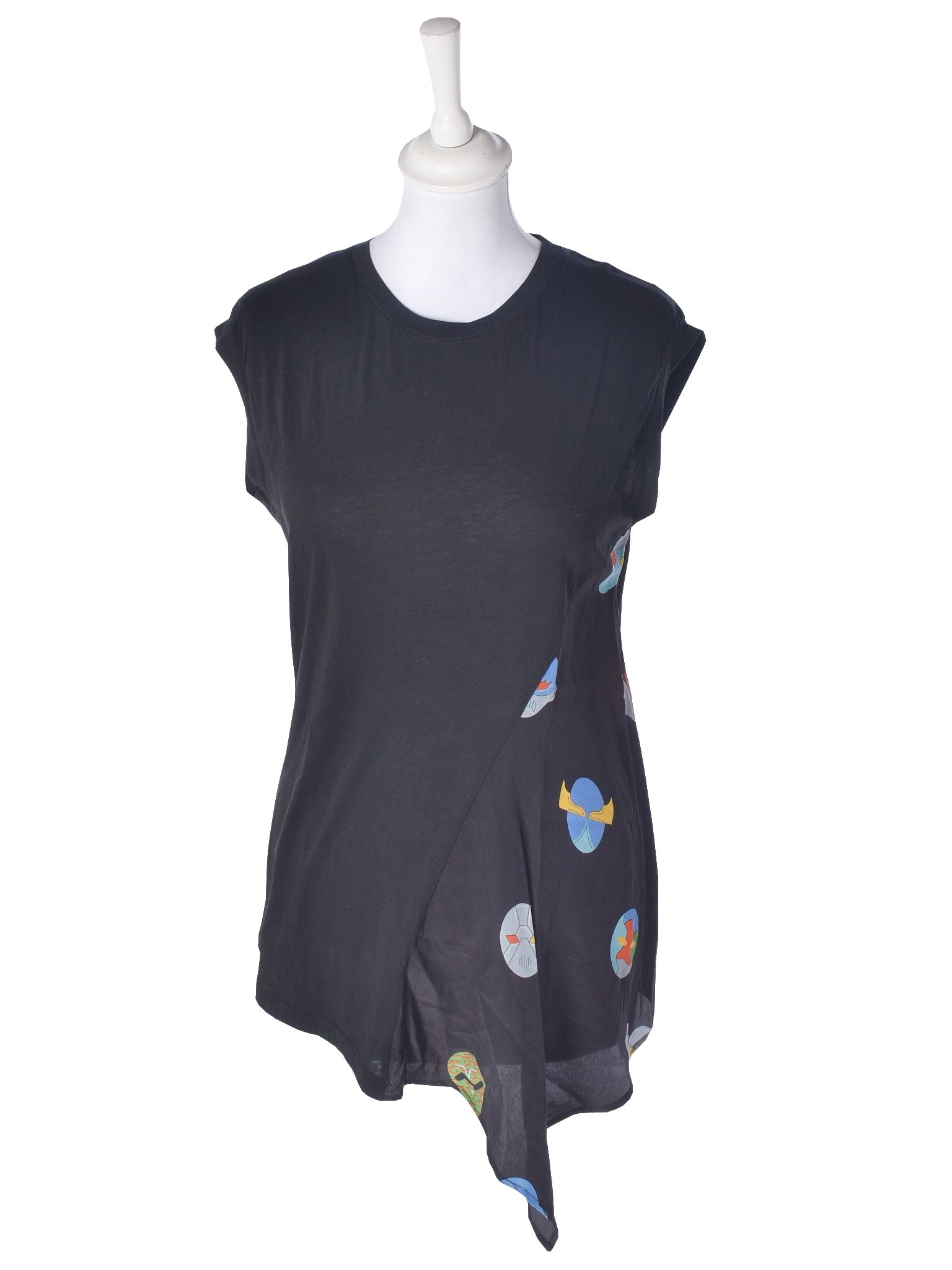 Stella Mccartney Bluse - 42 / Sort / Kvinde - SassyLAB Secondhand