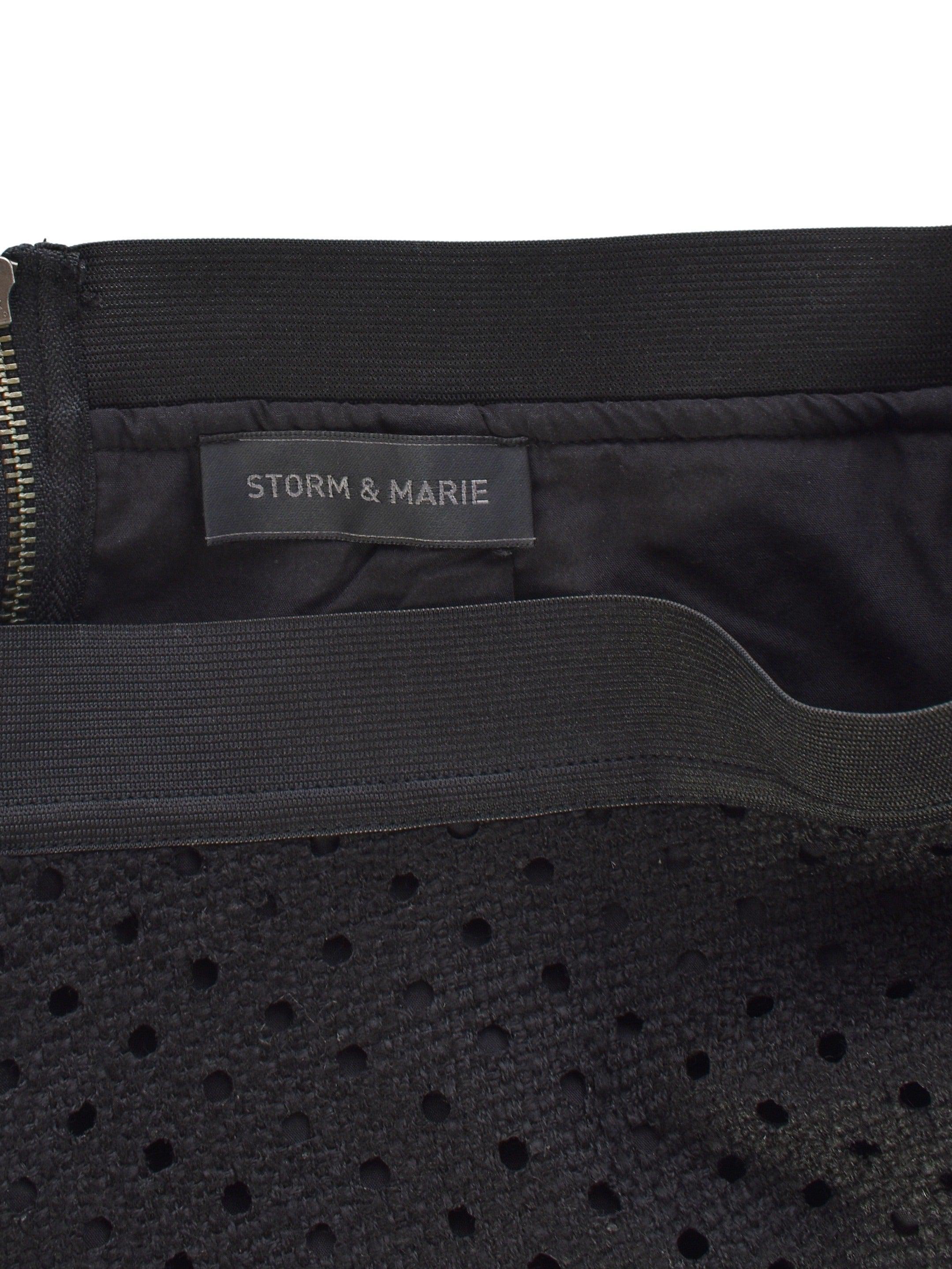 Storm & Marie Nederdel - S / Sort / Kvinde - SassyLAB Secondhand