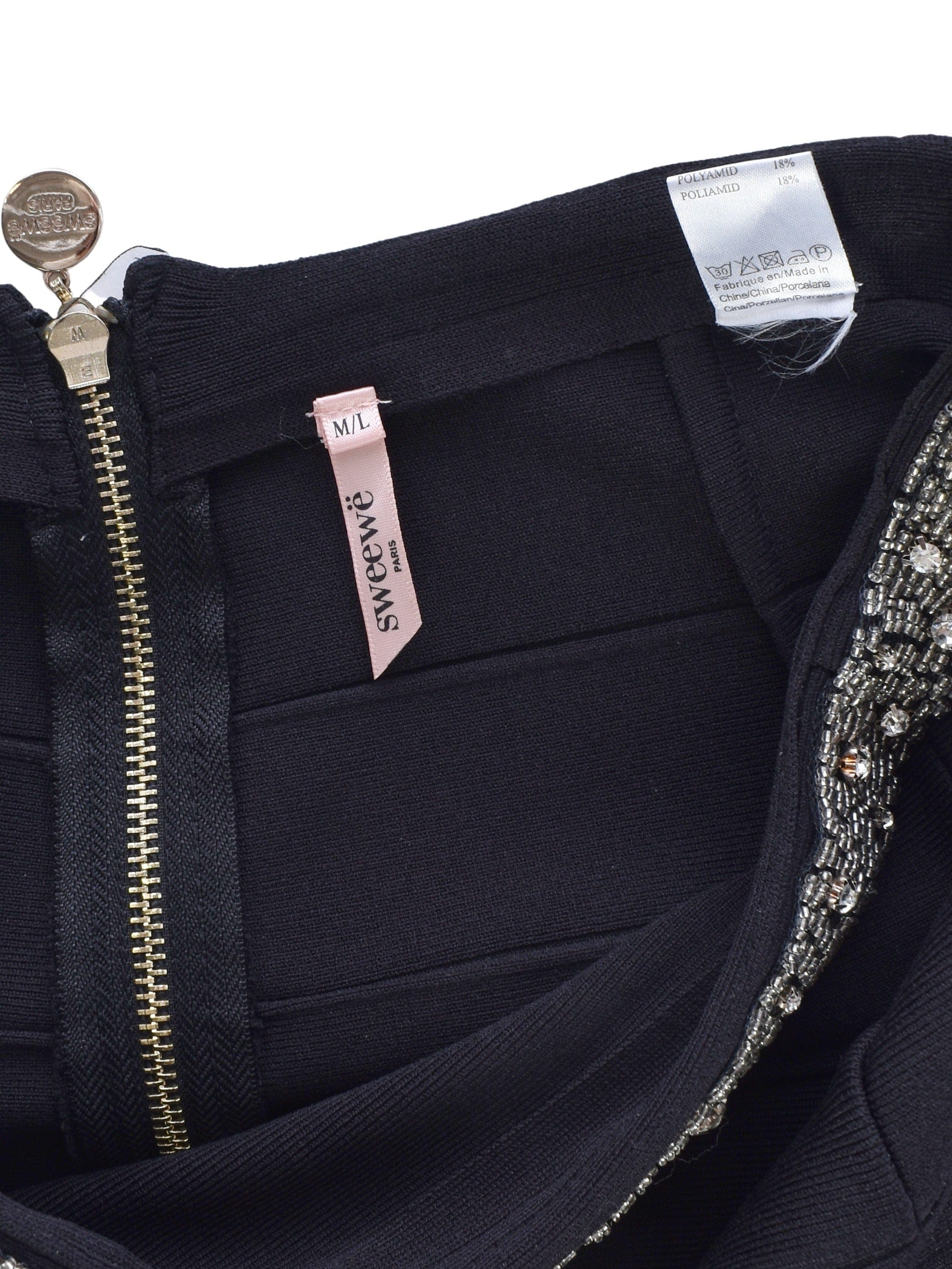 Sweewë Nederdel - M/L / Sort / Kvinde - SassyLAB Secondhand