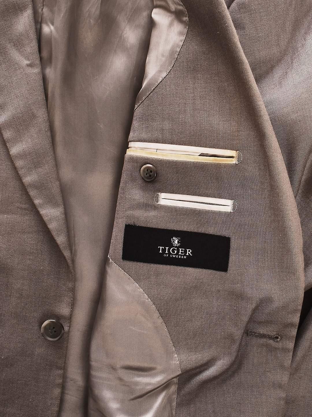 Tiger Of Sweden Blazer - L / Grå / Mand - SassyLAB Secondhand