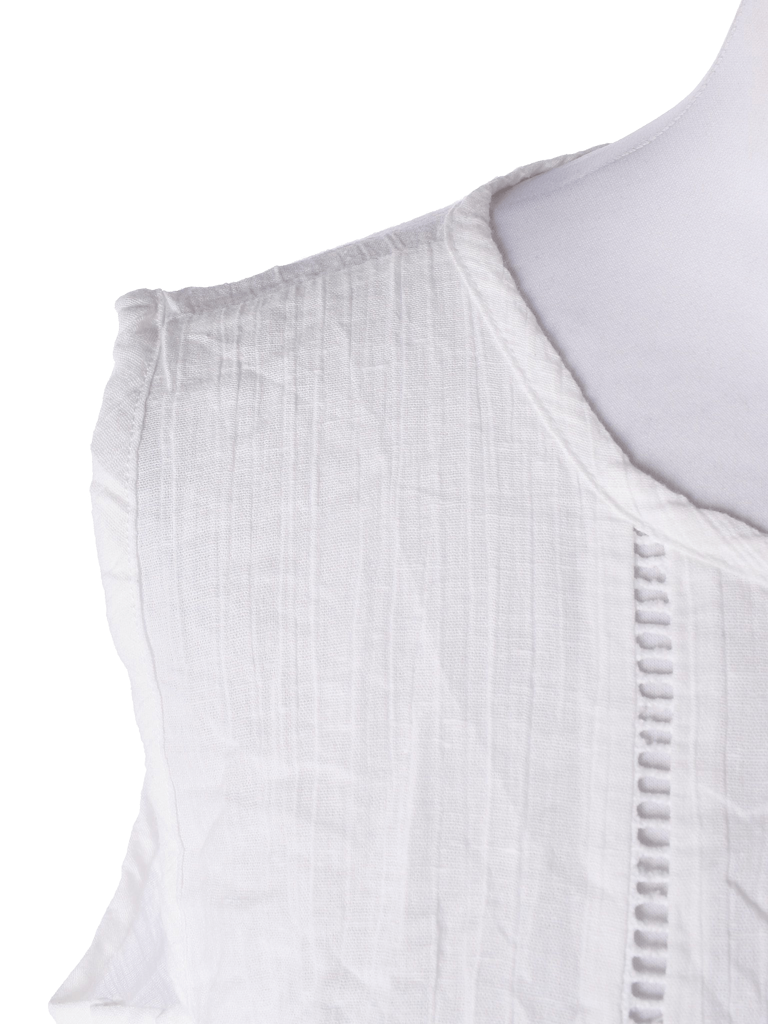 Ukendt Brand Top - M / Hvid / Kvinde - SassyLAB Secondhand