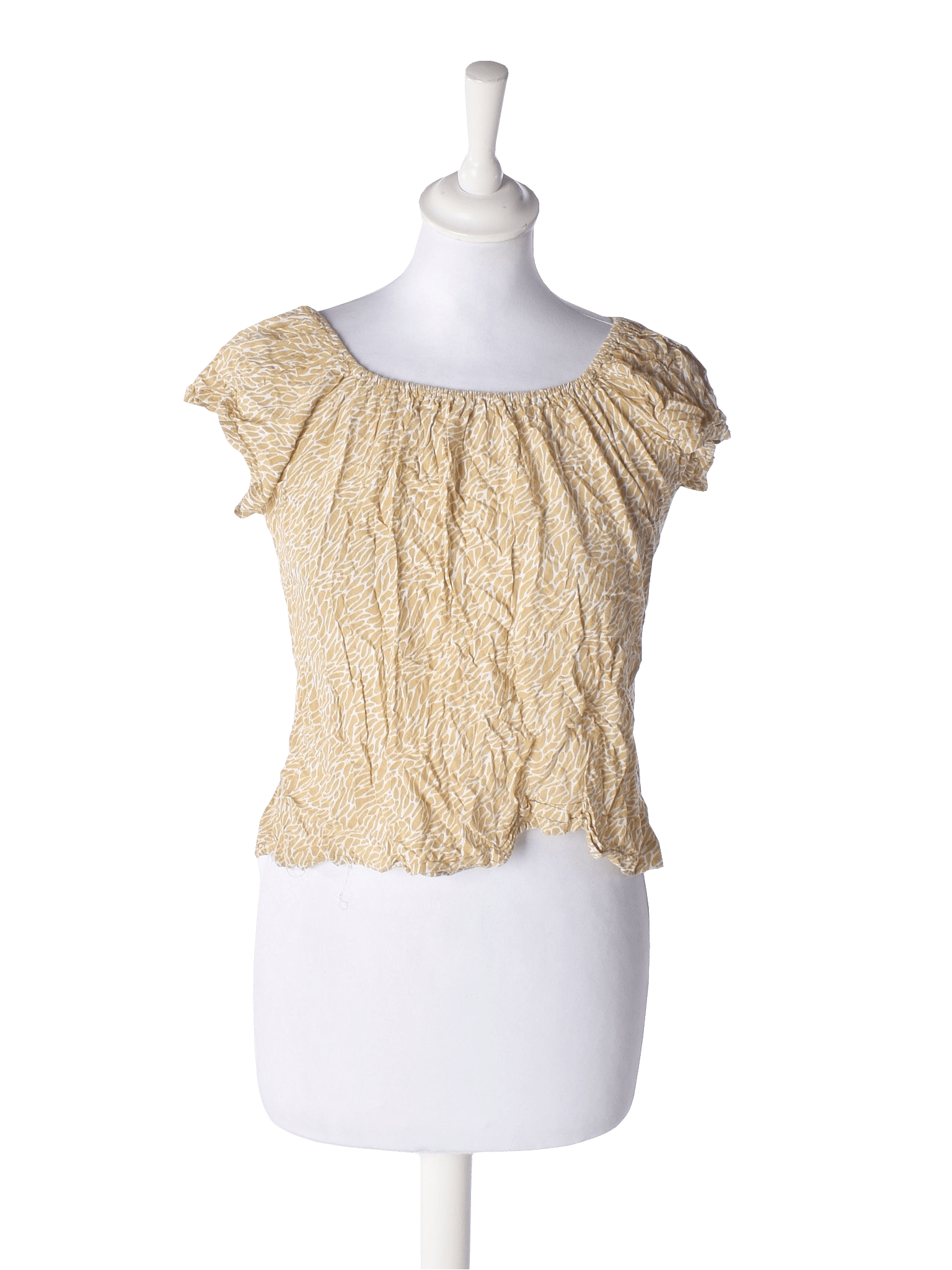 Ukendt Brand Top - S / Gul / Kvinde - SassyLAB Secondhand