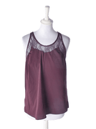 VERO MODA Top - M / Bordeaux / Kvinde - SassyLAB Secondhand