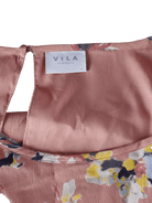 VILA Kjole - L / Blomstret / Kvinde - SassyLAB Secondhand