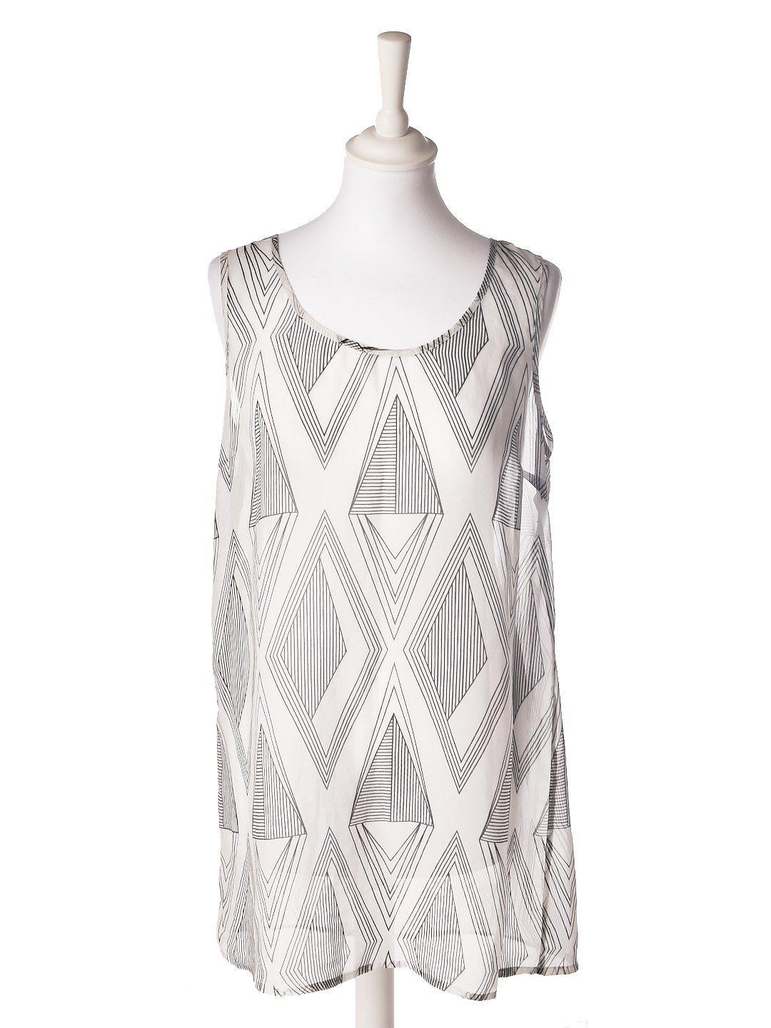 VILA Top - M / Hvid / Kvinde - SassyLAB Secondhand