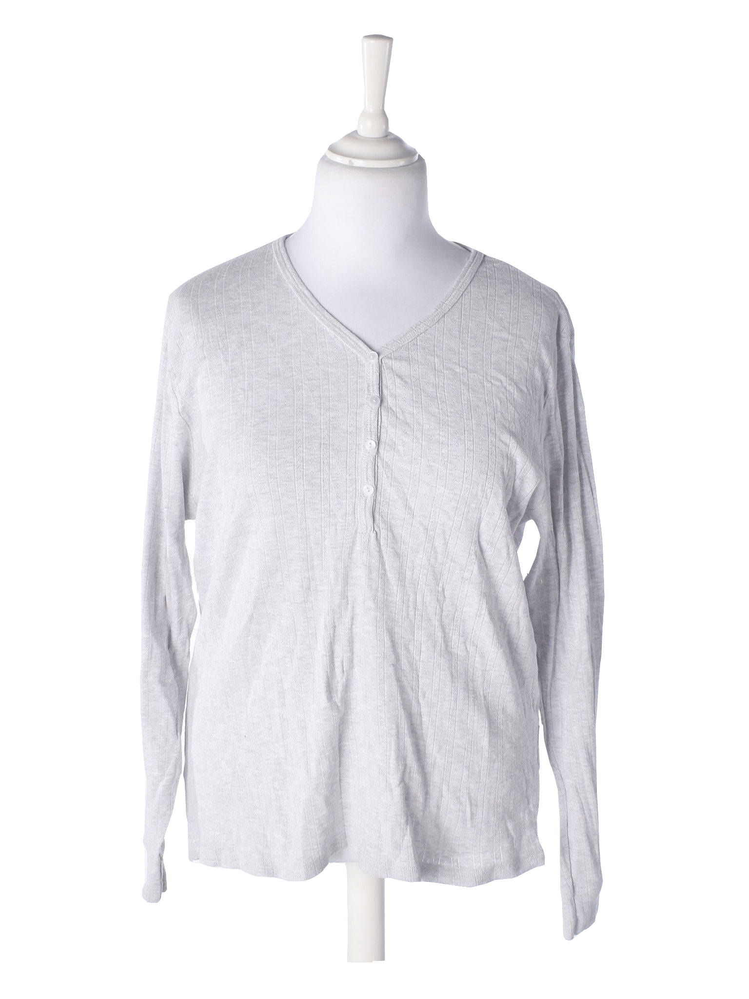 VRS Bluse - XXL / Grå / Kvinde - SassyLAB Secondhand