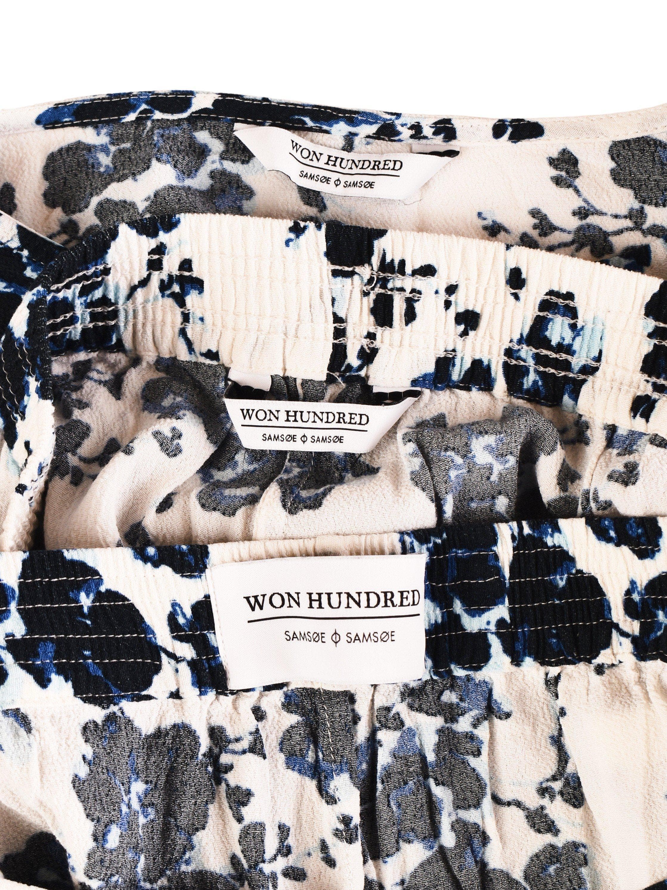 Won Hundred 3-delt sæt - 36 / Blå / Kvinde - SassyLAB Secondhand