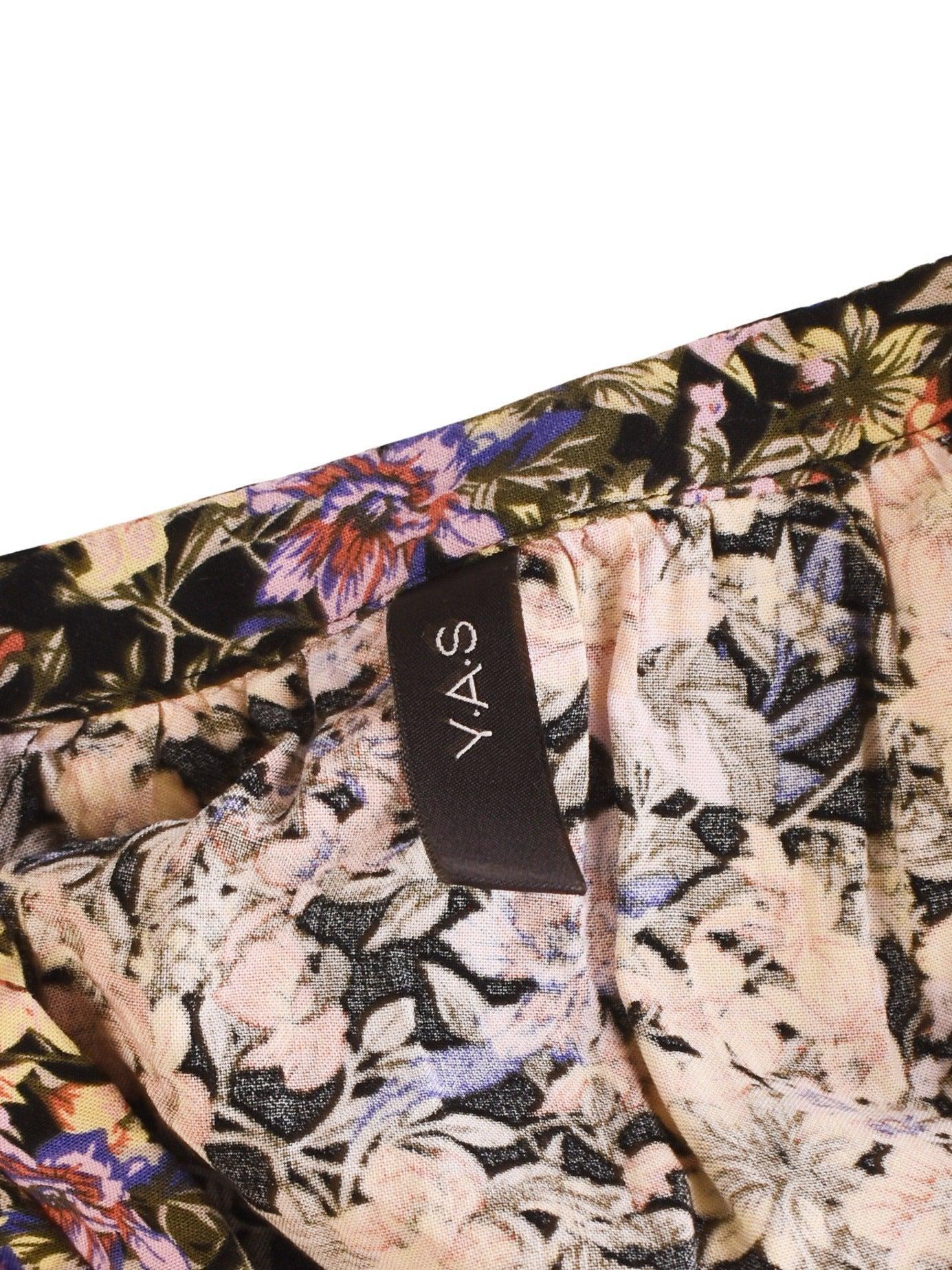 Y.A.S Bluse - XS / Blomstret / Kvinde - SassyLAB Secondhand