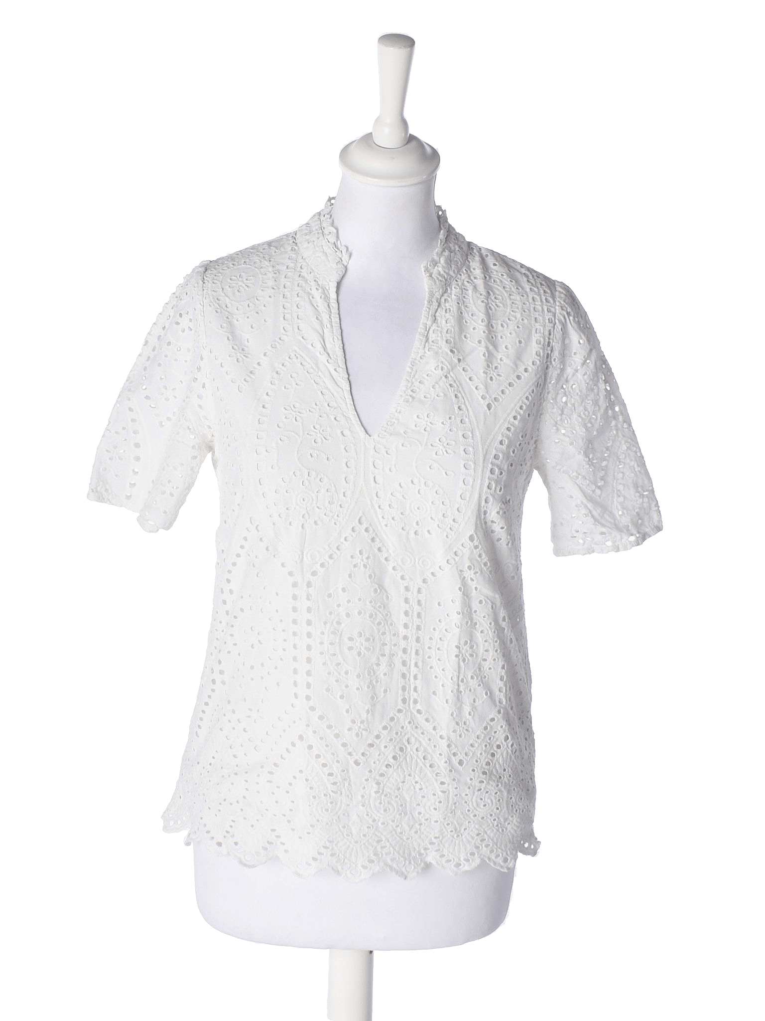 Y.A.S T-Shirt - S / Hvid / Kvinde - SassyLAB Secondhand