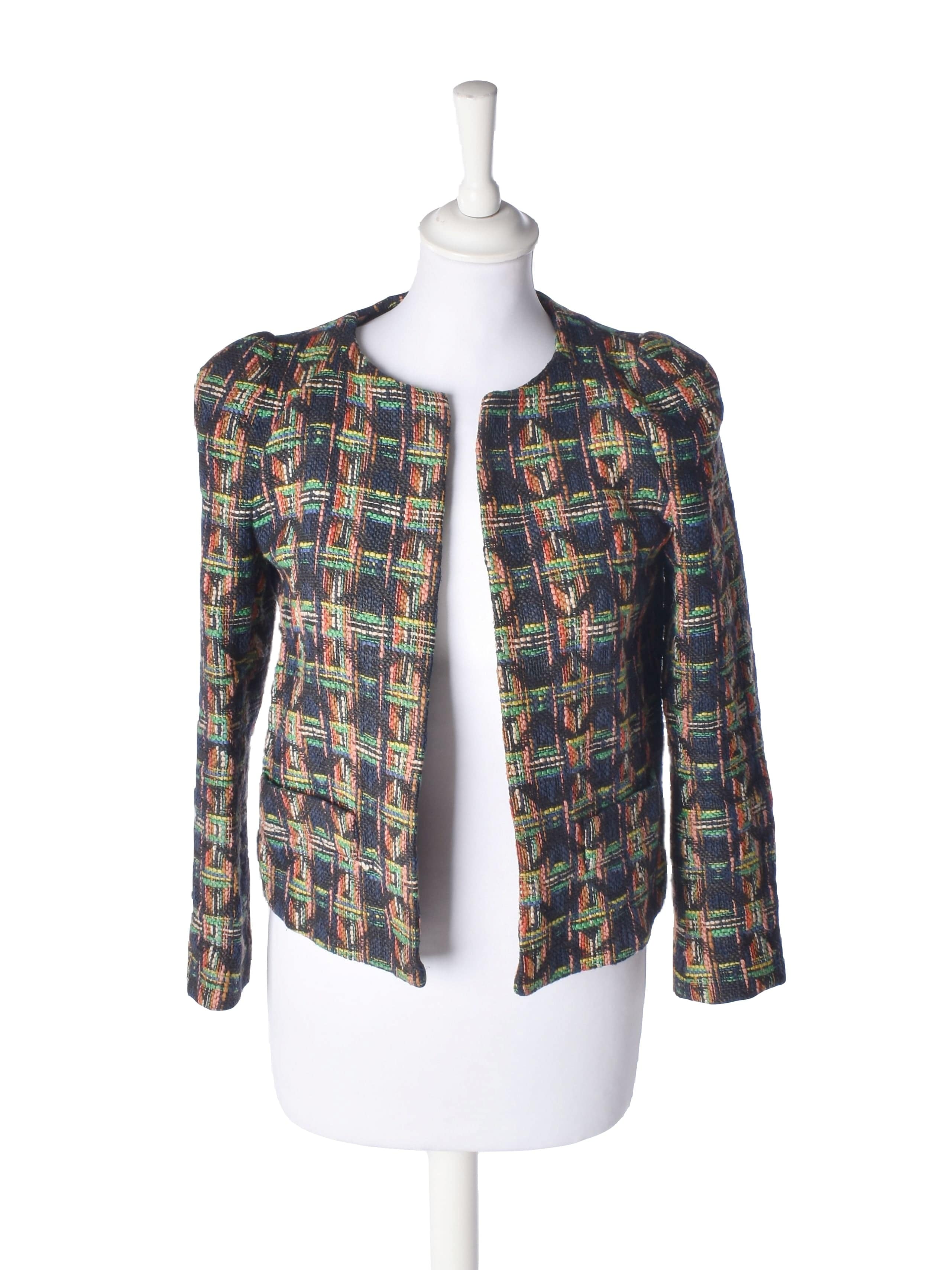 Zara Blazer - S / Multifarvet / Kvinde - SassyLAB Secondhand