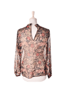 Zara Bluse - XS / Blomstret / Kvinde - SassyLAB Secondhand