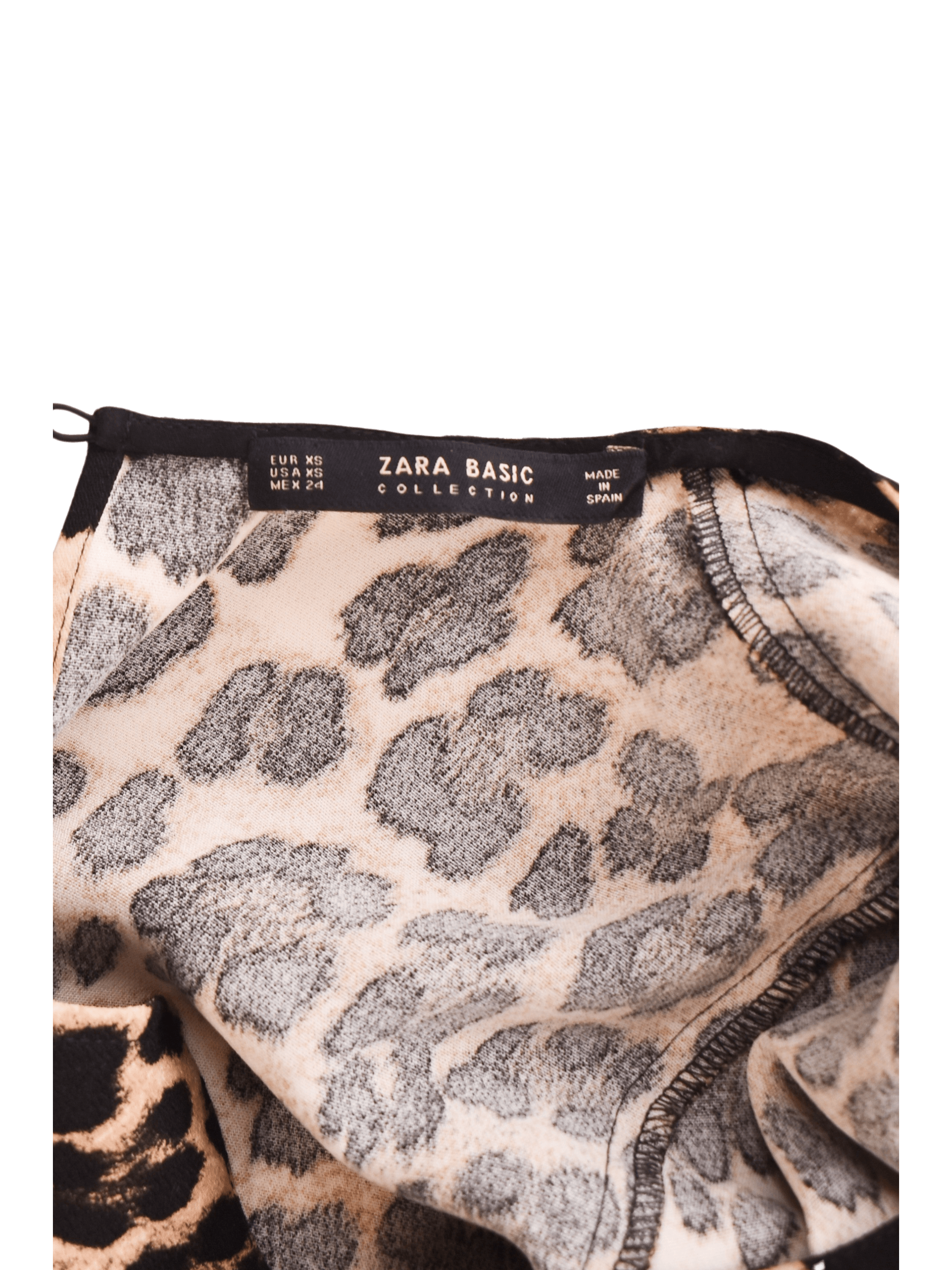 Zara Bluse - XS / Dyreprint / Kvinde - SassyLAB Secondhand