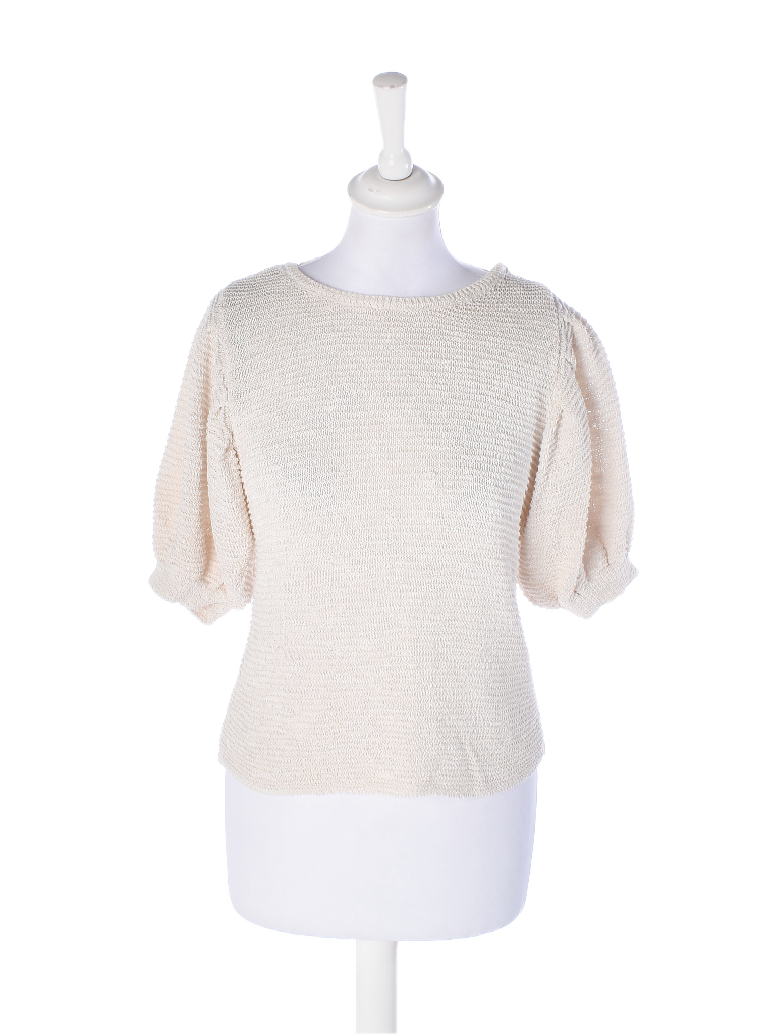 Bluse M / Beige / Kvinde