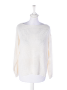 Striktrøje M / Beige / Kvinde