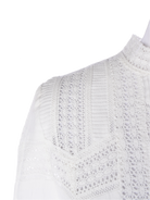 Bomulds Bluse S / Hvid / Kvinde