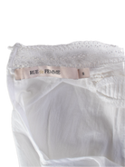Bomulds Bluse S / Hvid / Kvinde