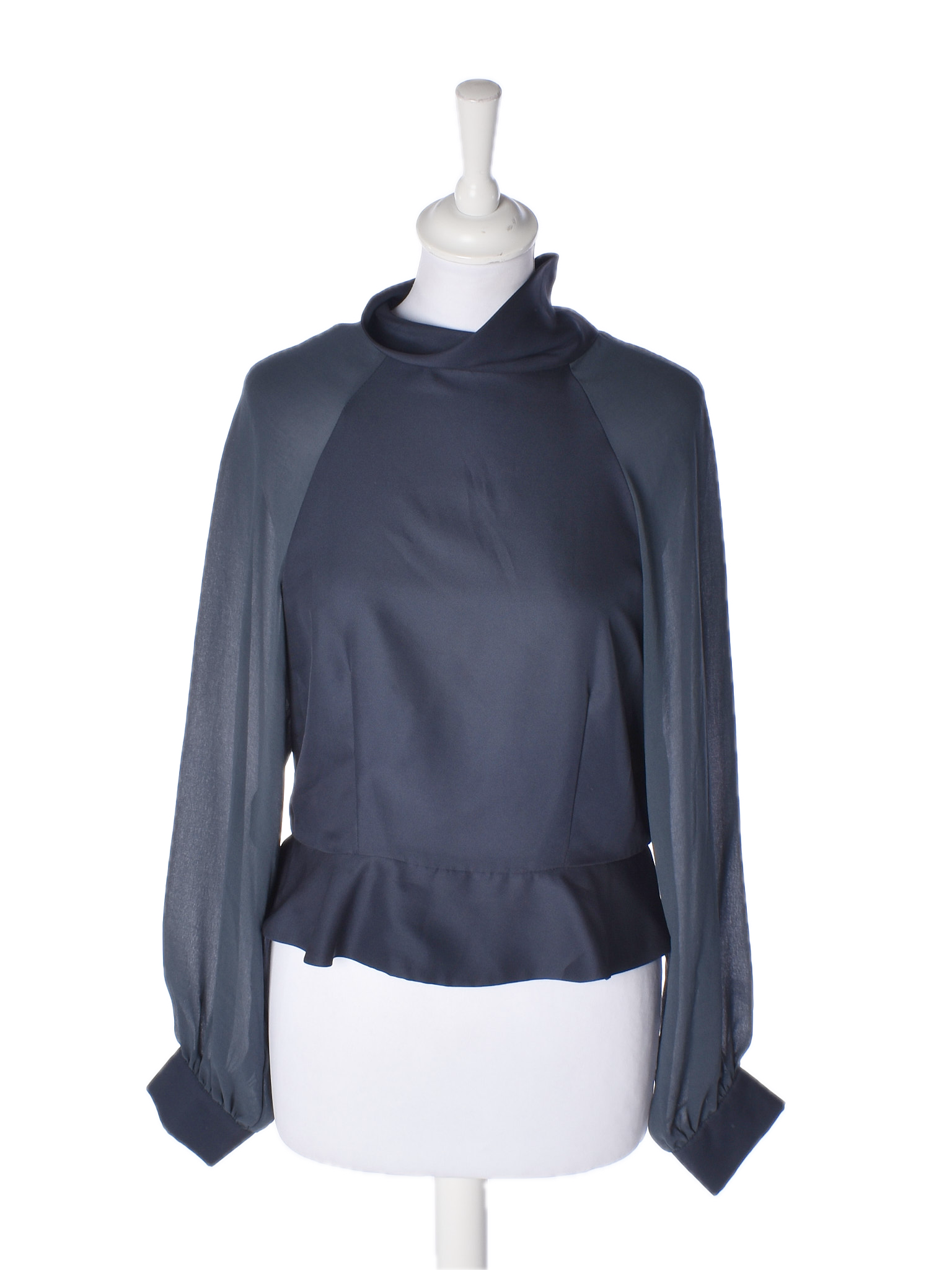 Bluse 36 / Blå / Kvinde