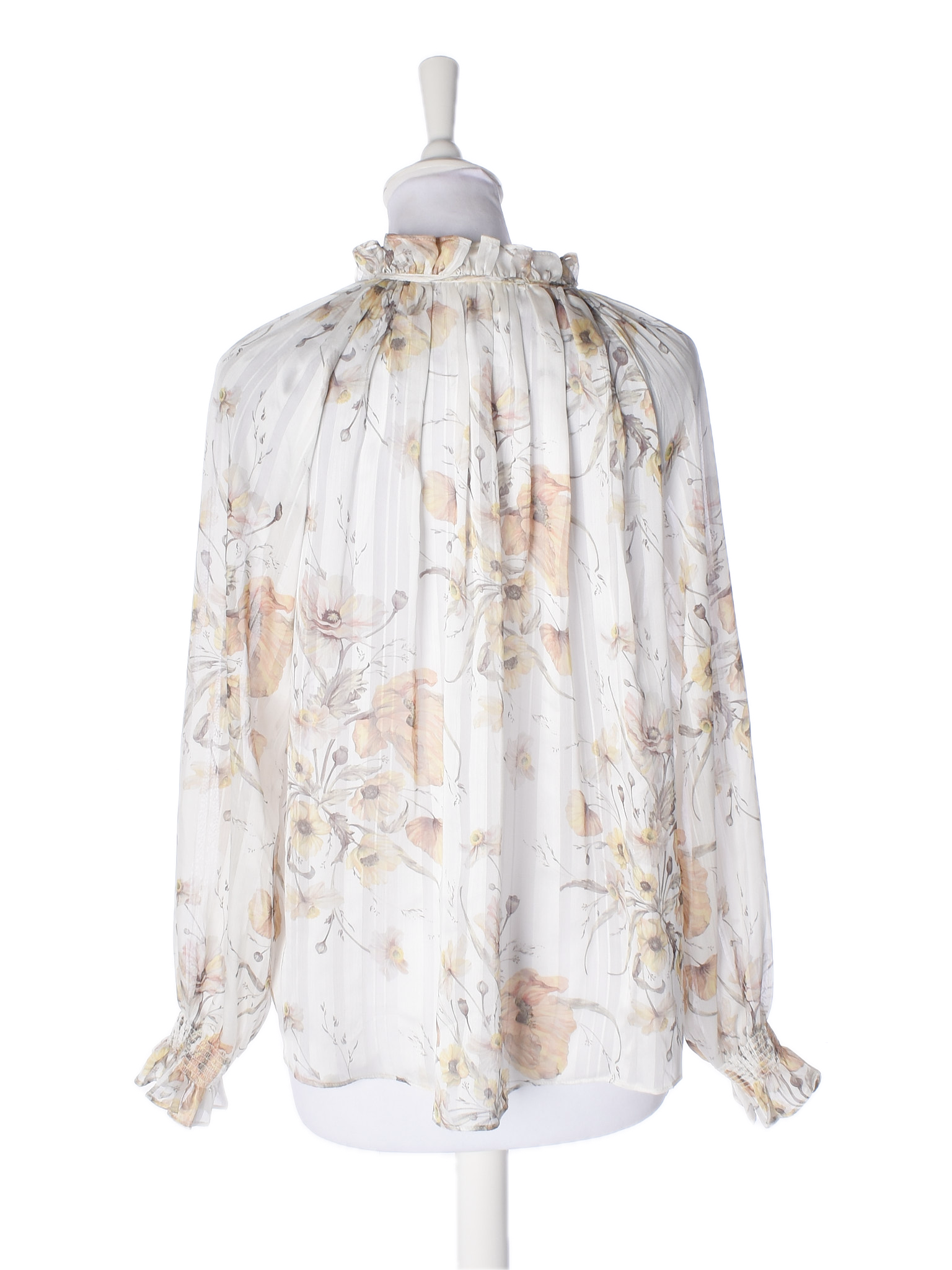 Bluse 36 / Blomstret / Kvinde