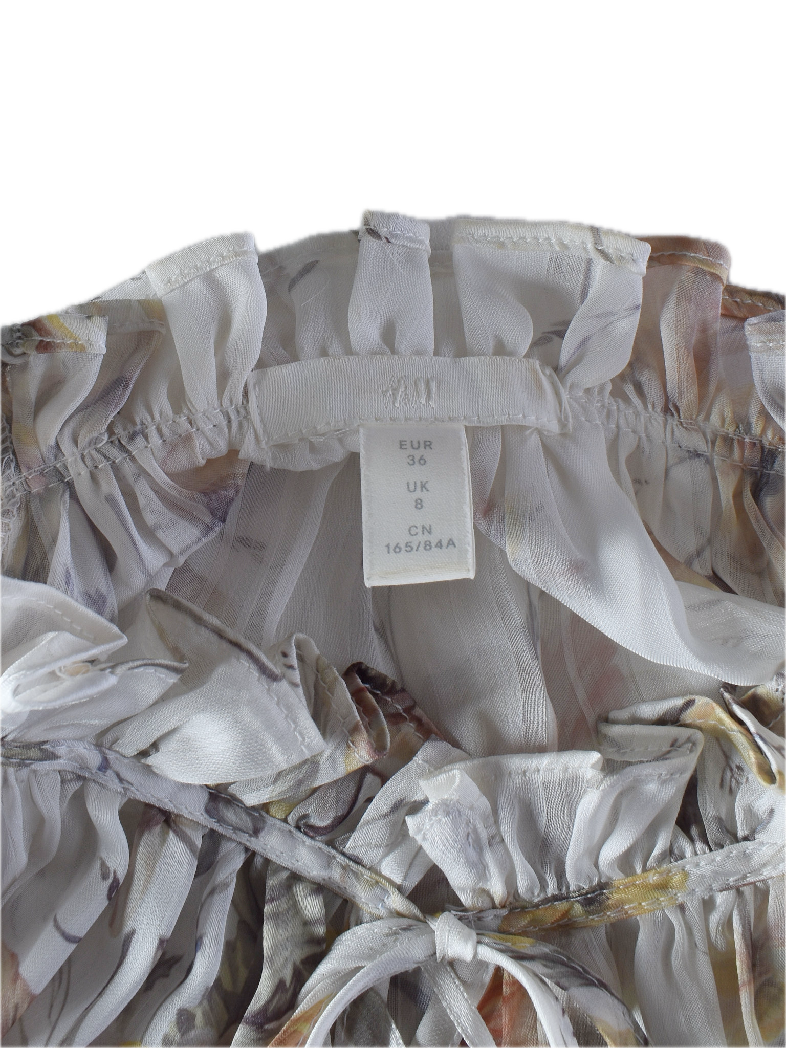 Bluse 36 / Blomstret / Kvinde