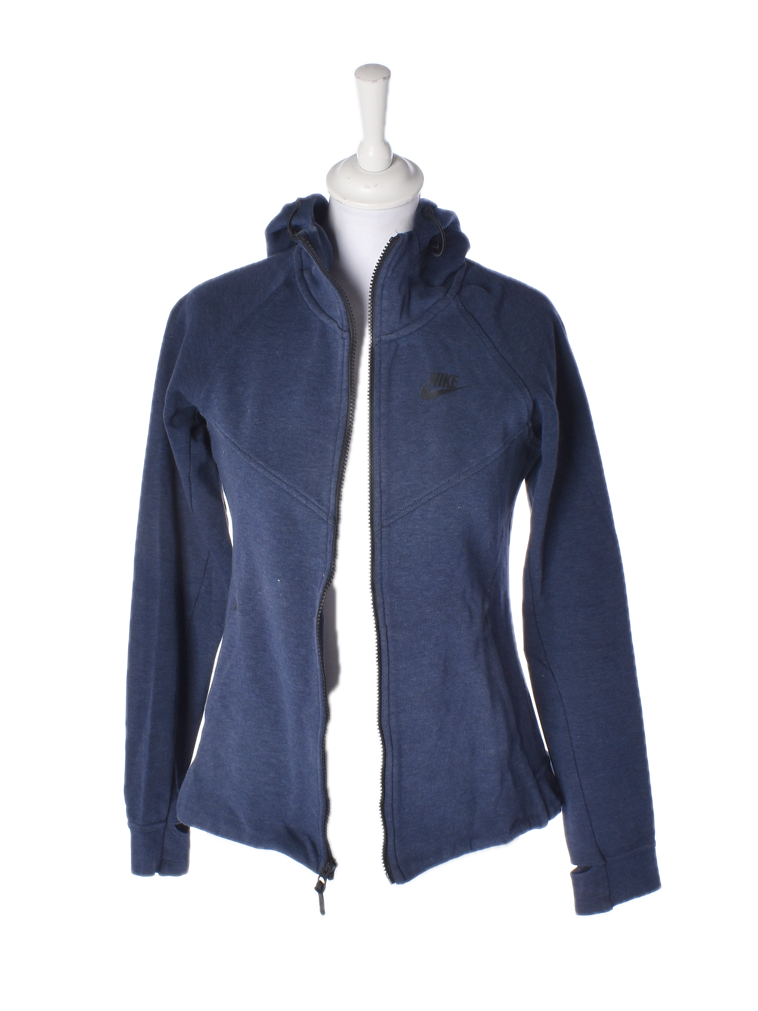 Bomulds Cardigan S / Blå / Kvinde