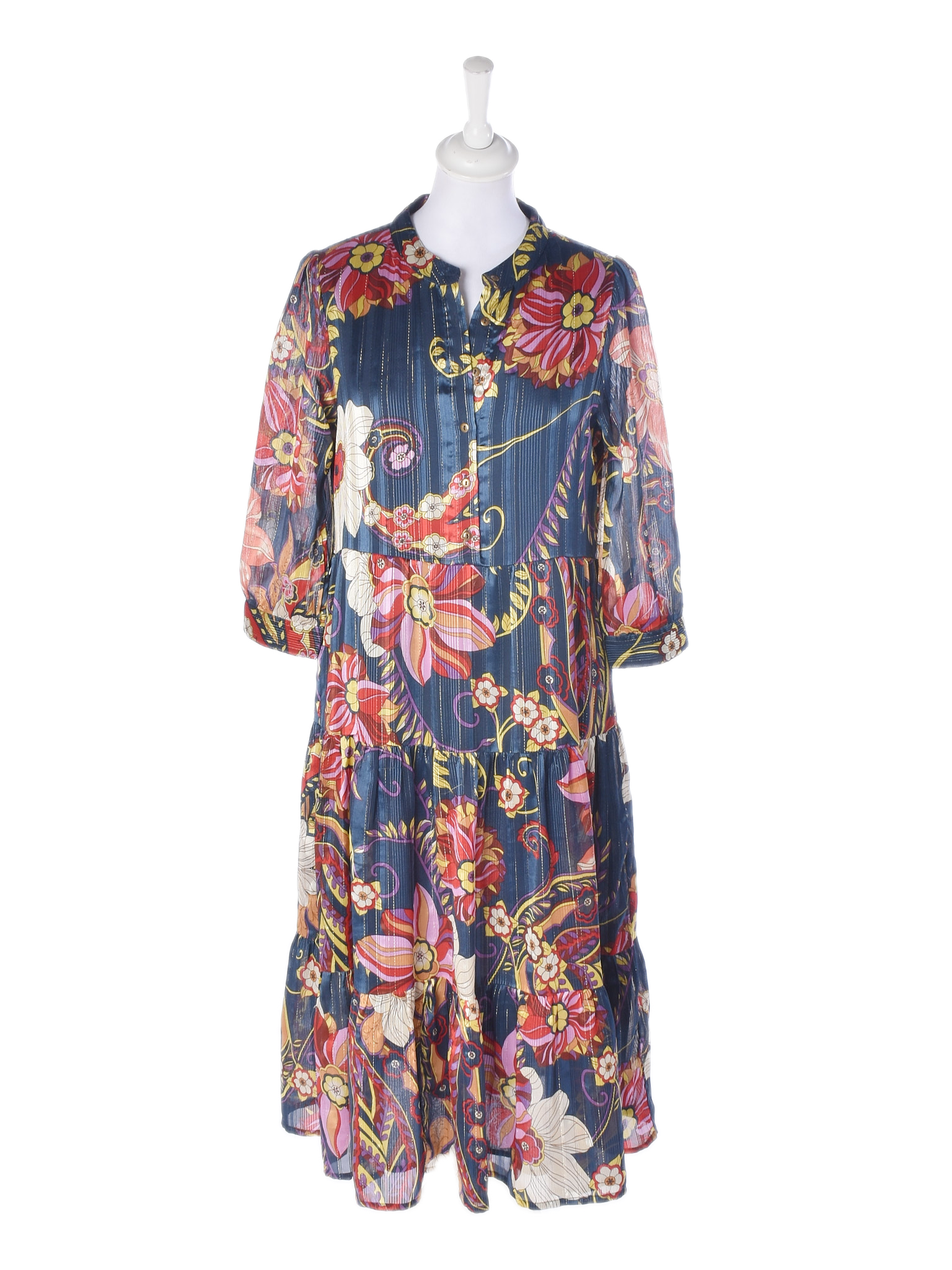 Kjole XS / Blomstret / Kvinde