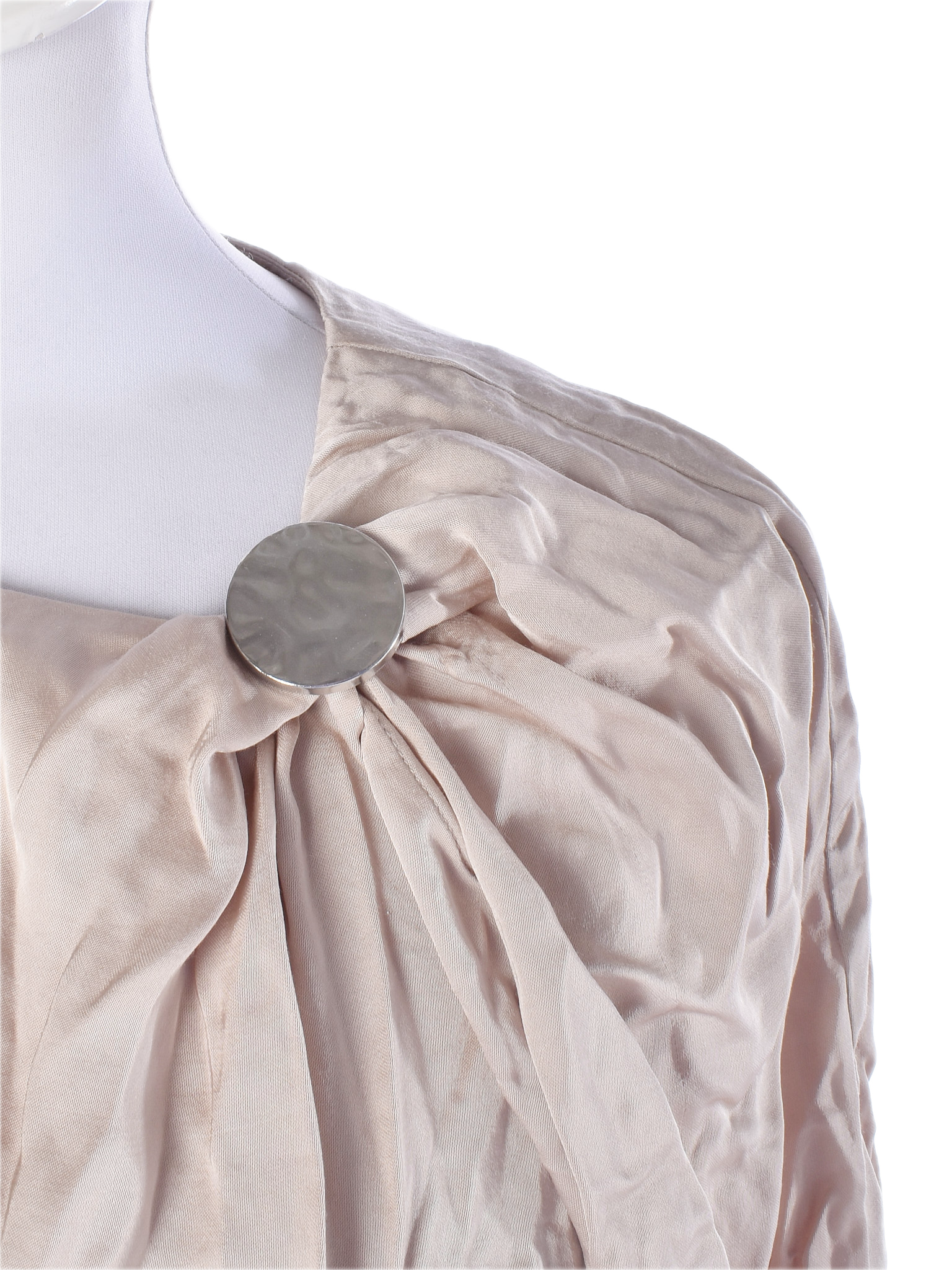 Bluse S / Beige / Kvinde
