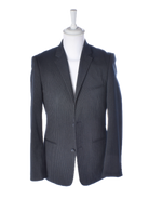 Bomulds Blazer 46 / Sort / Mand