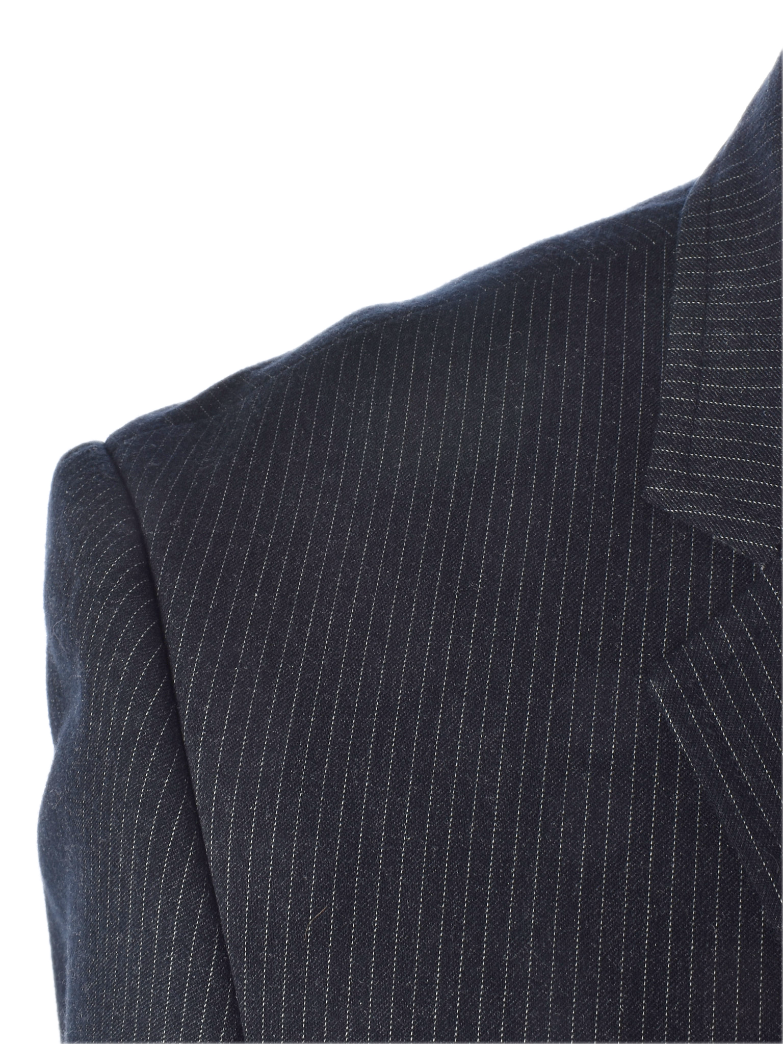 Bomulds Blazer 46 / Sort / Mand