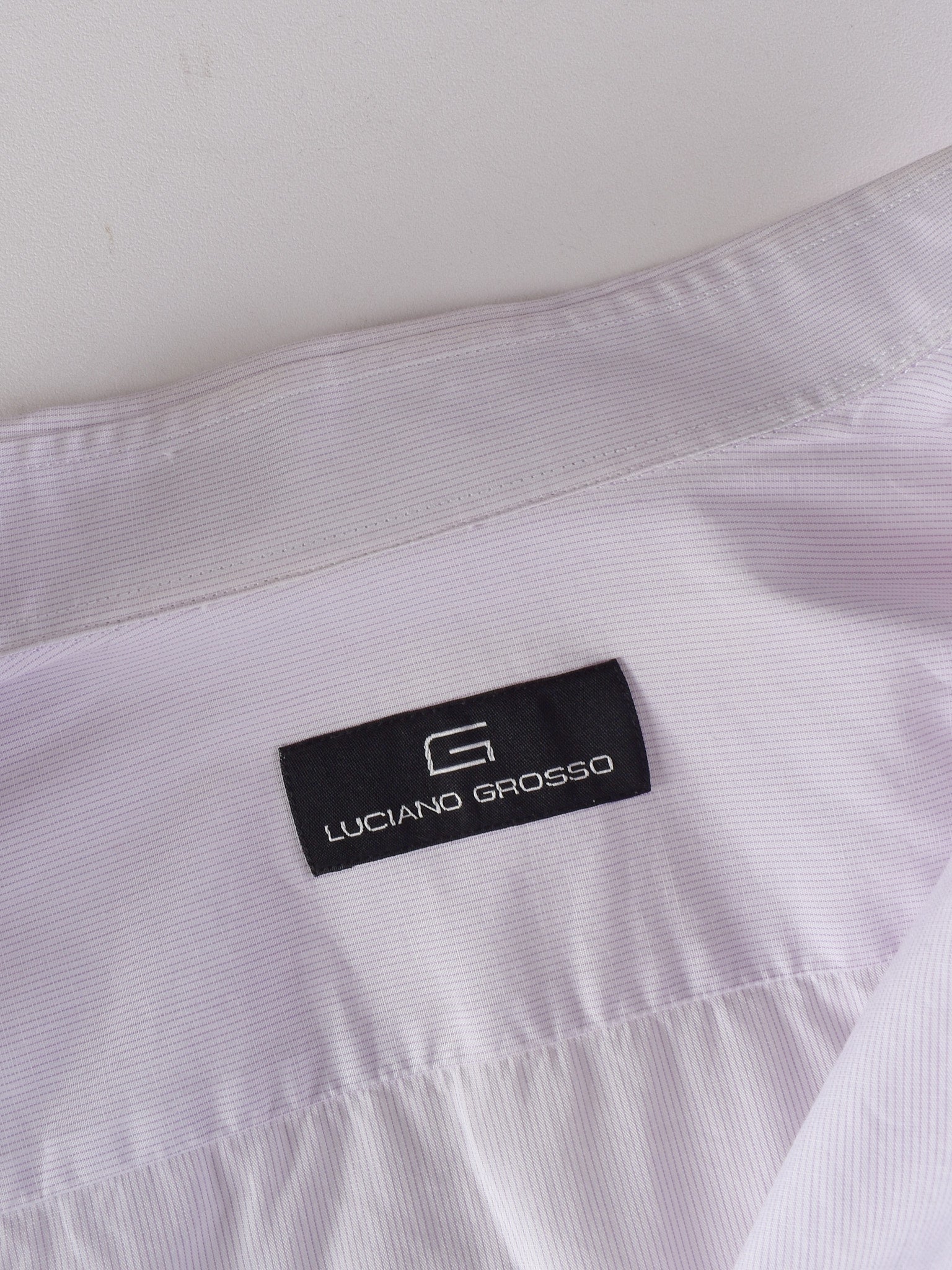 Bomulds Skjorte 38 / Pink / Mand
