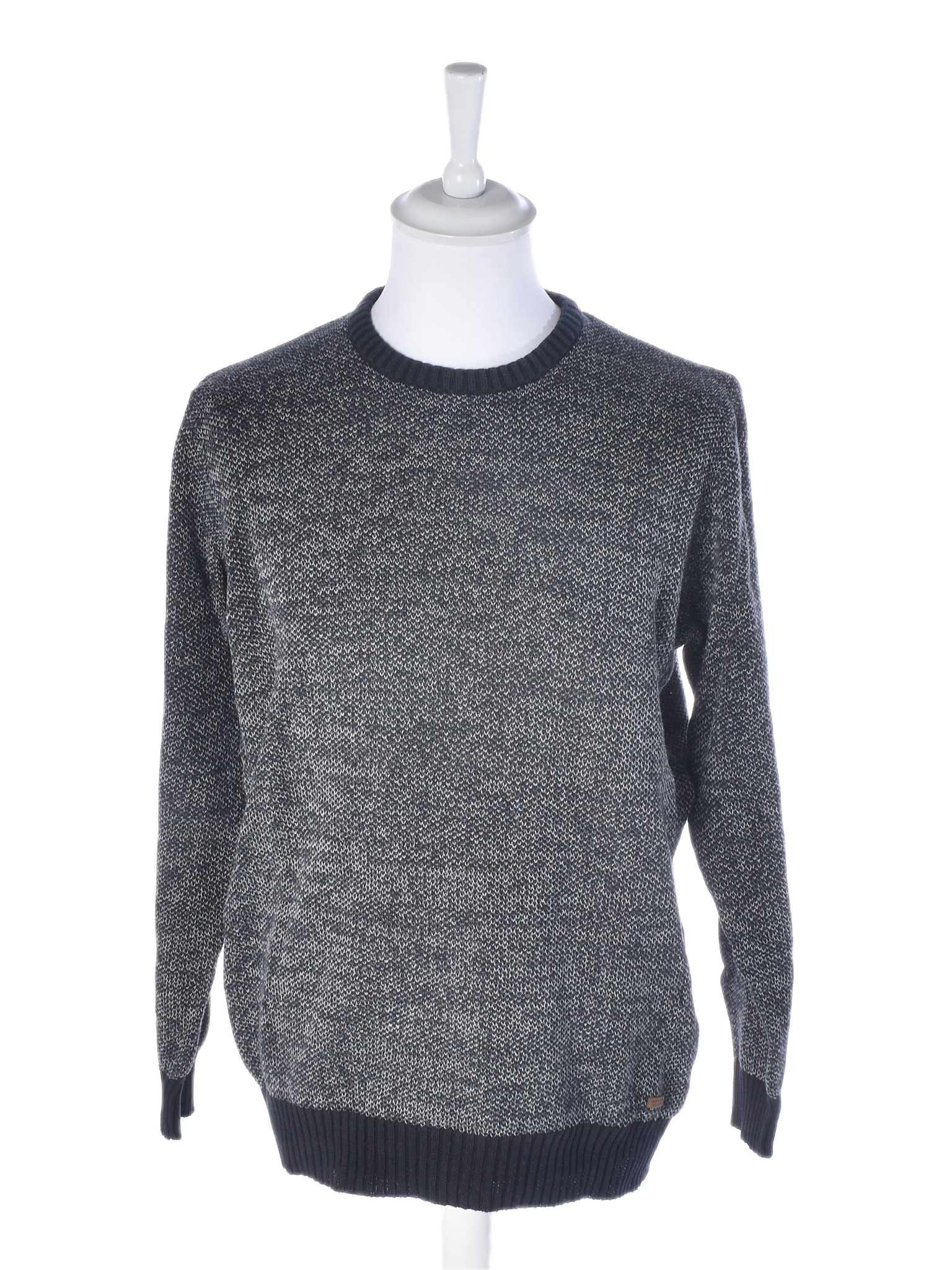 Bomulds Bluse M / Blå / Mand