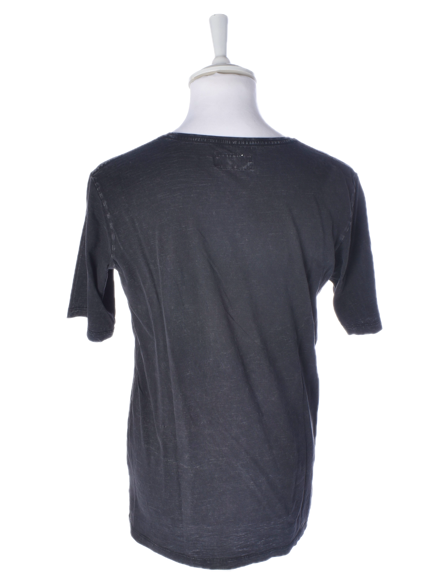 Bomulds T-Shirt M / Sort / Mand