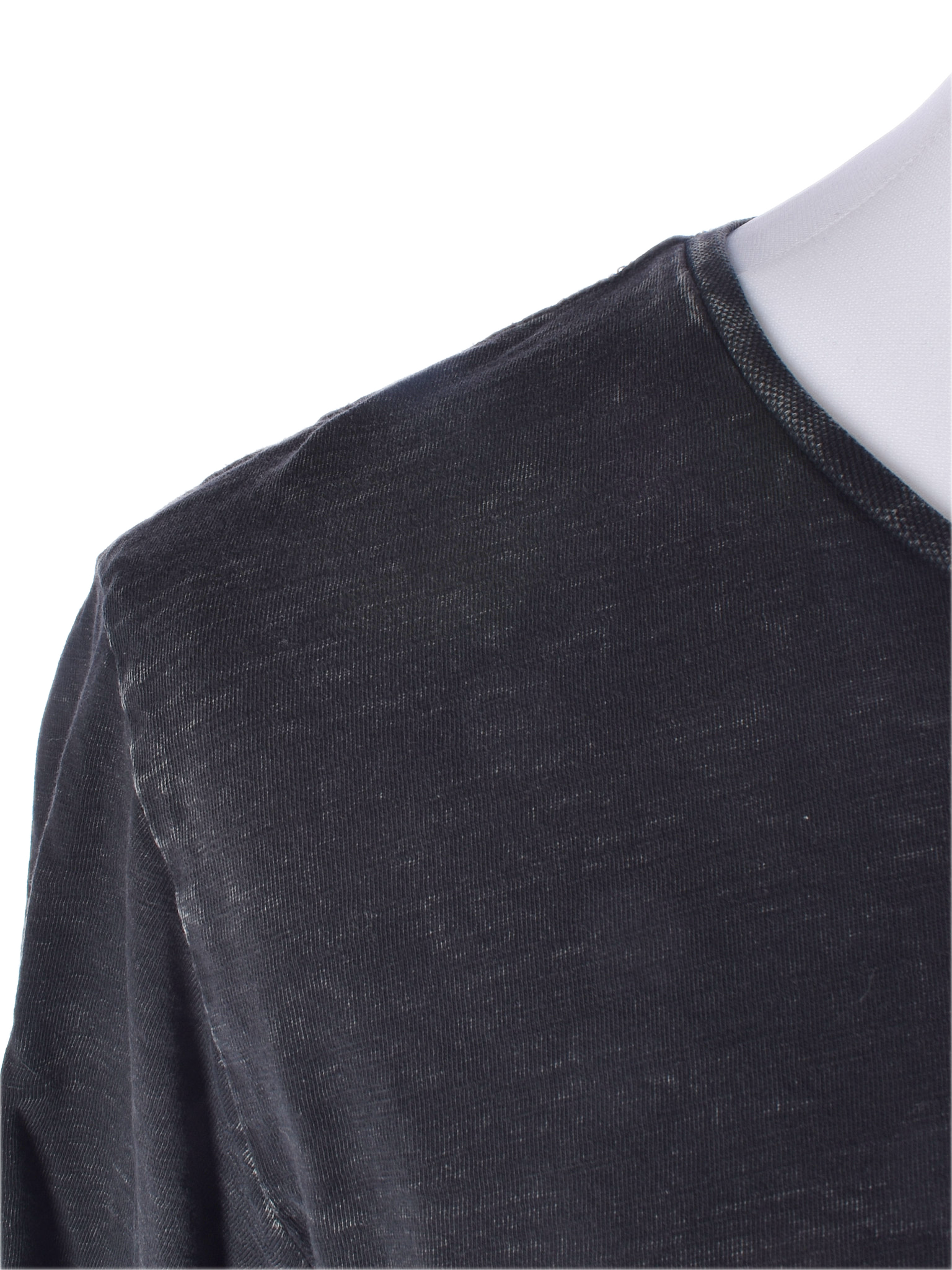 Bomulds T-Shirt M / Sort / Mand