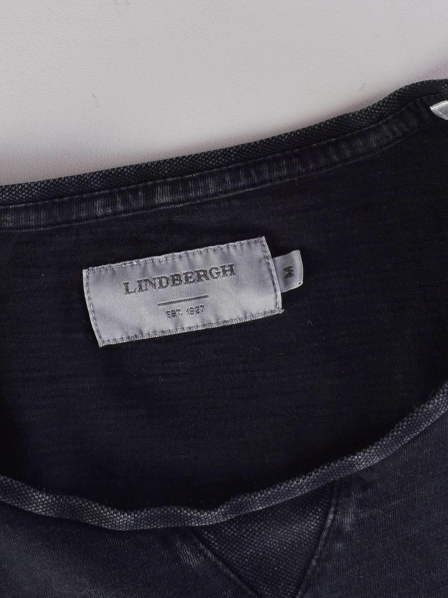Bomulds T-Shirt M / Sort / Mand