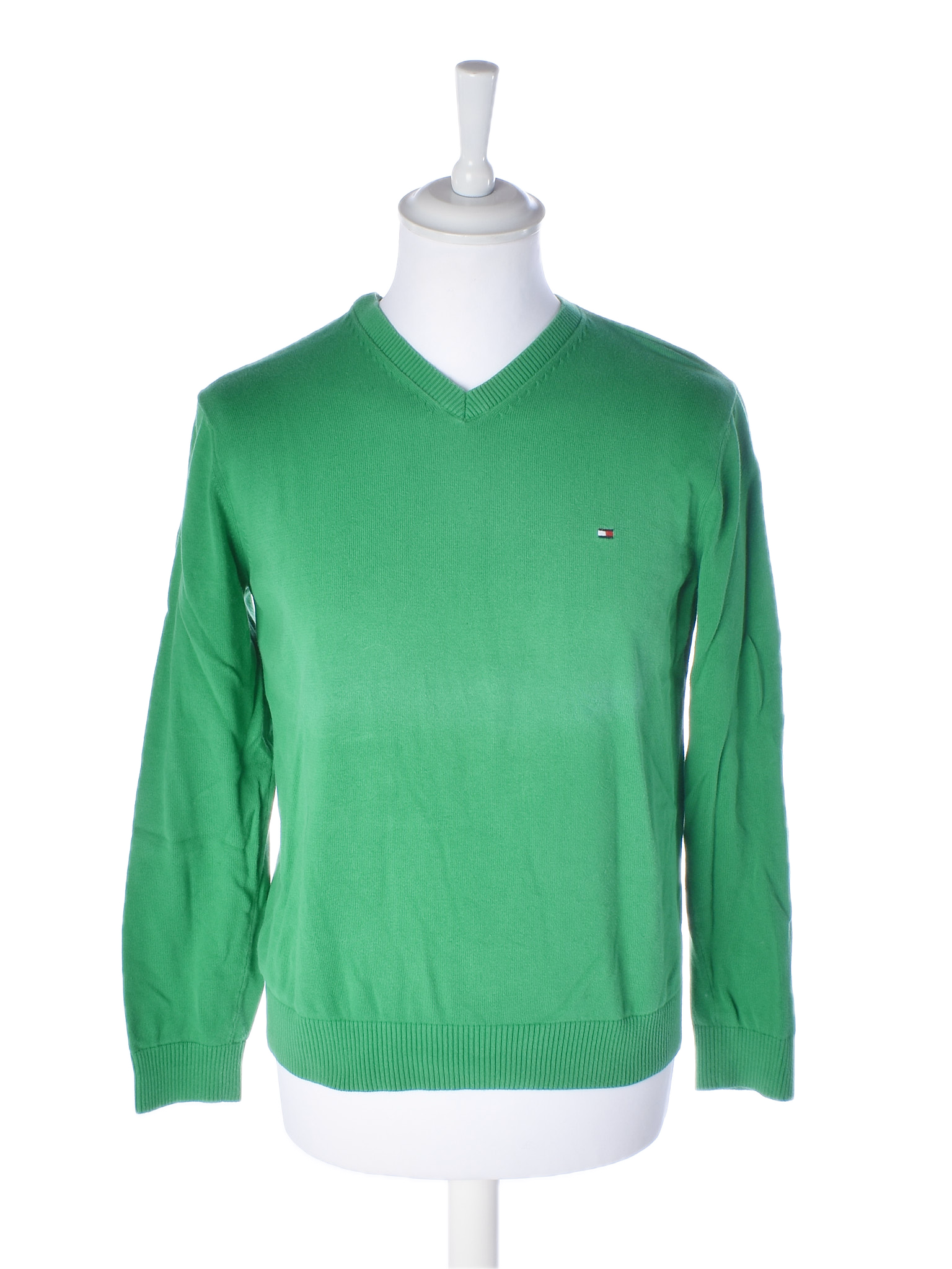 Bomulds Bluse M / Grøn / Mand