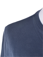 Bomulds Bluse M / Blå / Mand