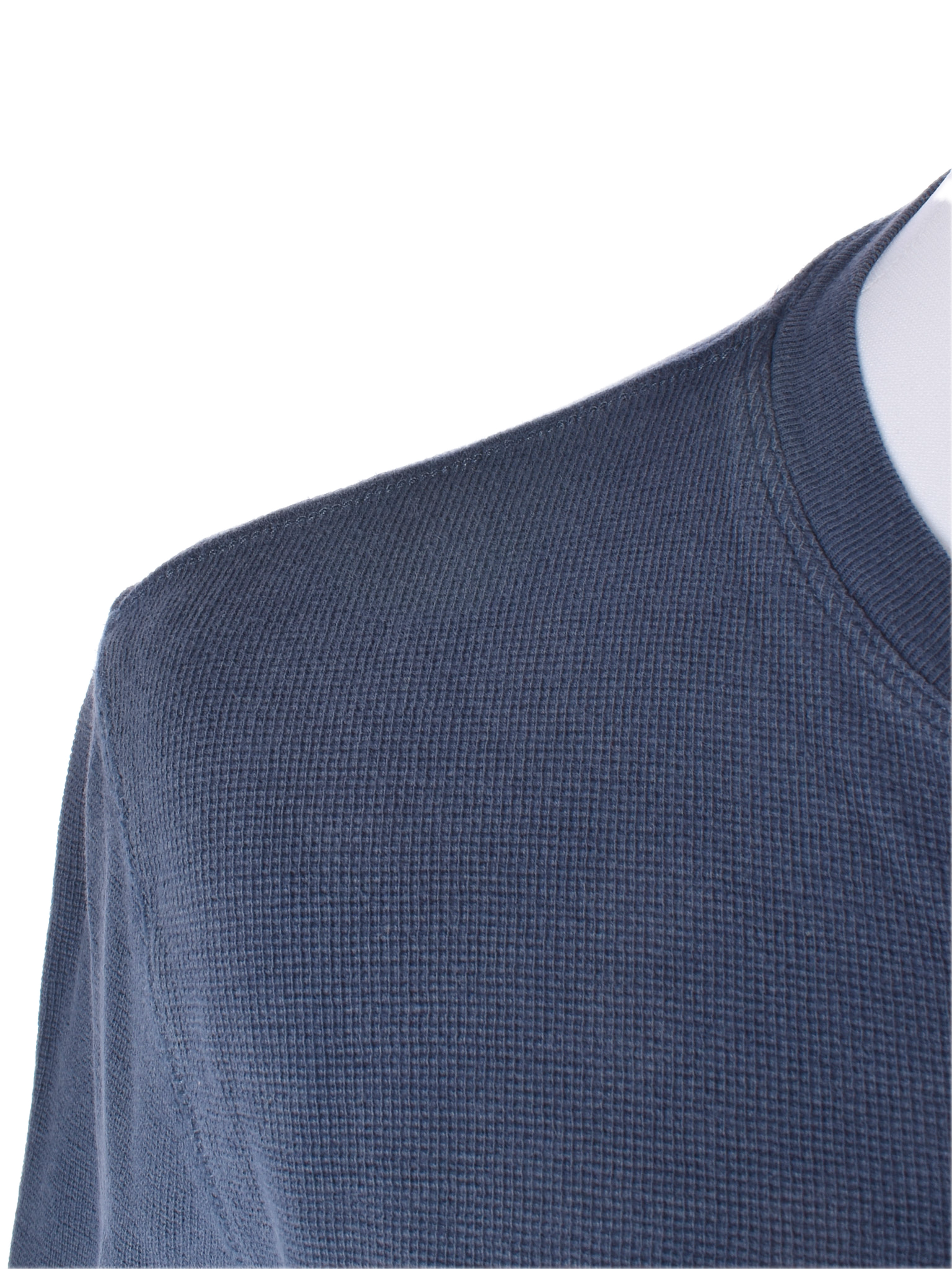 Bomulds Bluse M / Blå / Mand